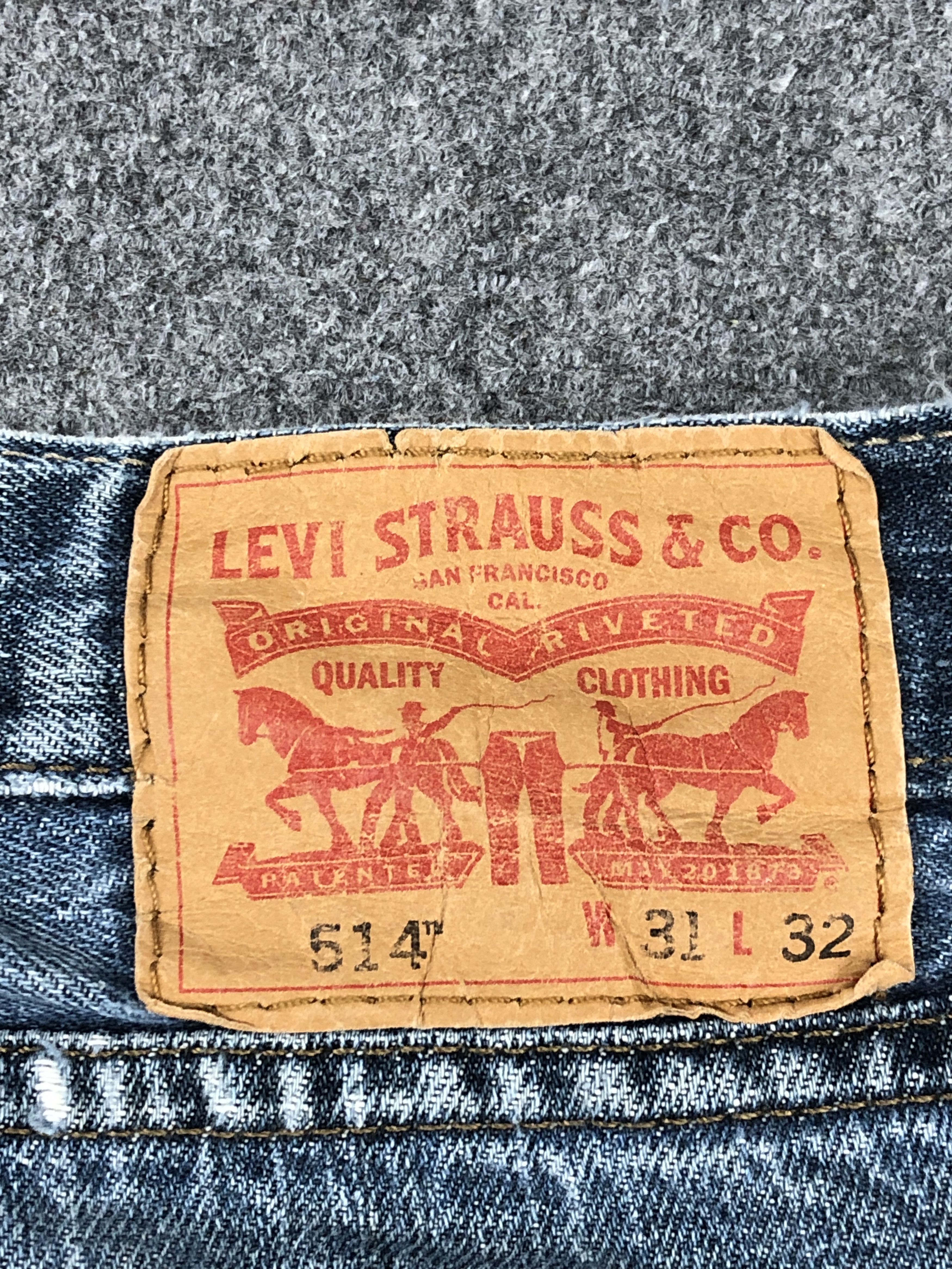 Levi's Faded Blue Vintage Levis 514 Denim DP1487 Size US 32 / EU 48 - 5 Thumbnail