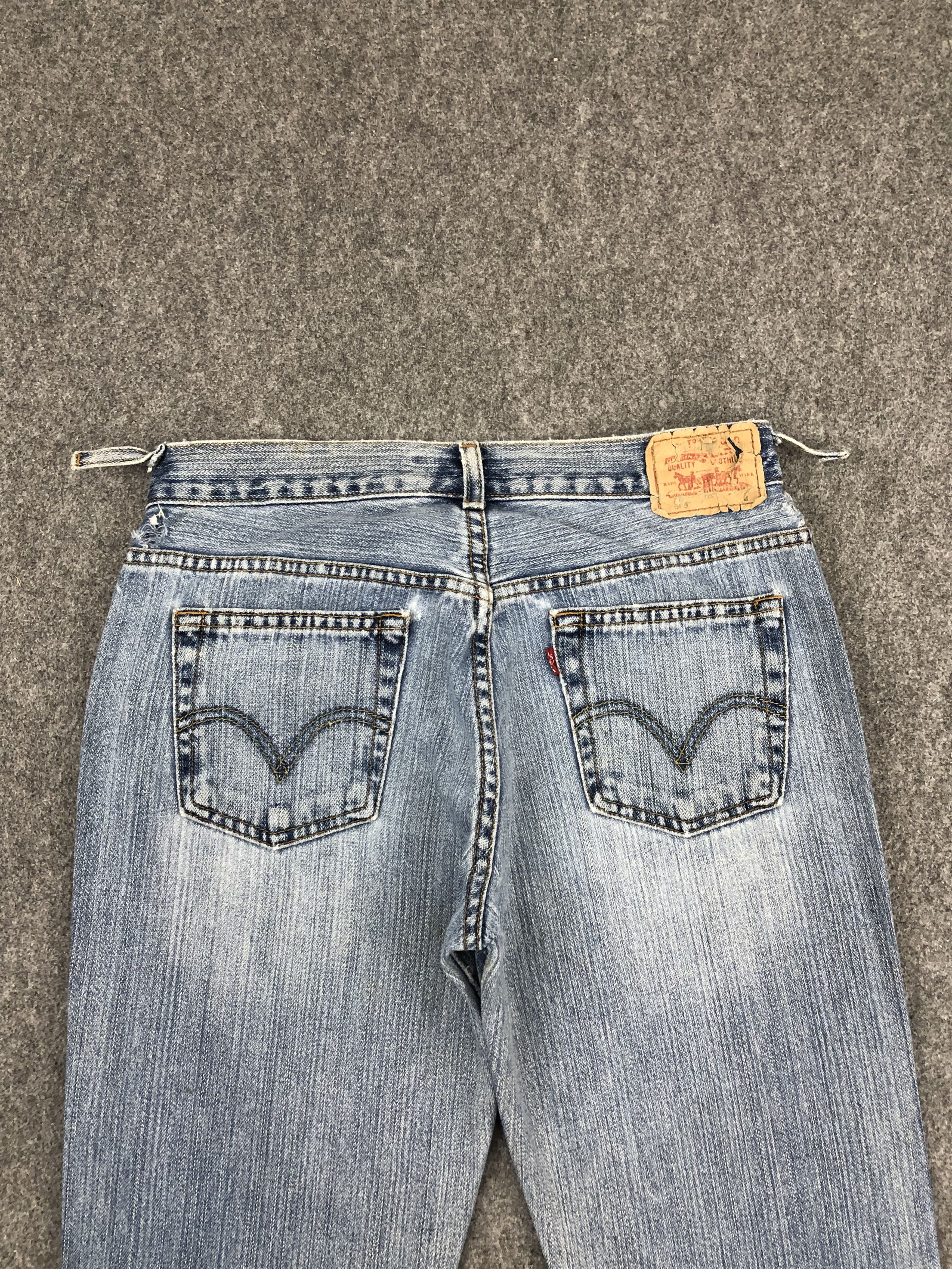 Levi's Faded Blue Vintage Levis 505 Jeans DP1473 Size US 30 / EU 46 - 4 Thumbnail