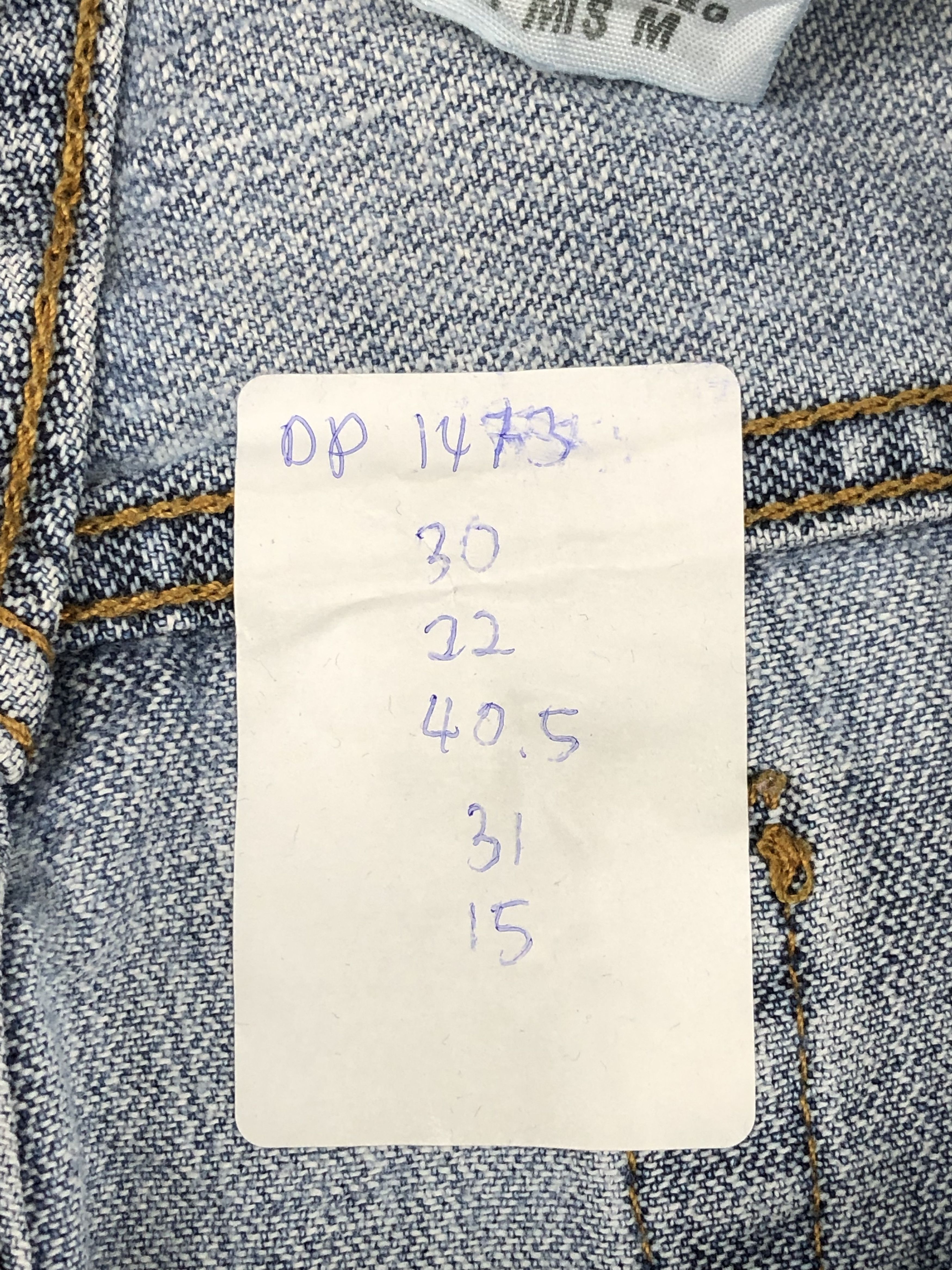 Levi's Faded Blue Vintage Levis 505 Jeans DP1473 Size US 30 / EU 46 - 15 Thumbnail