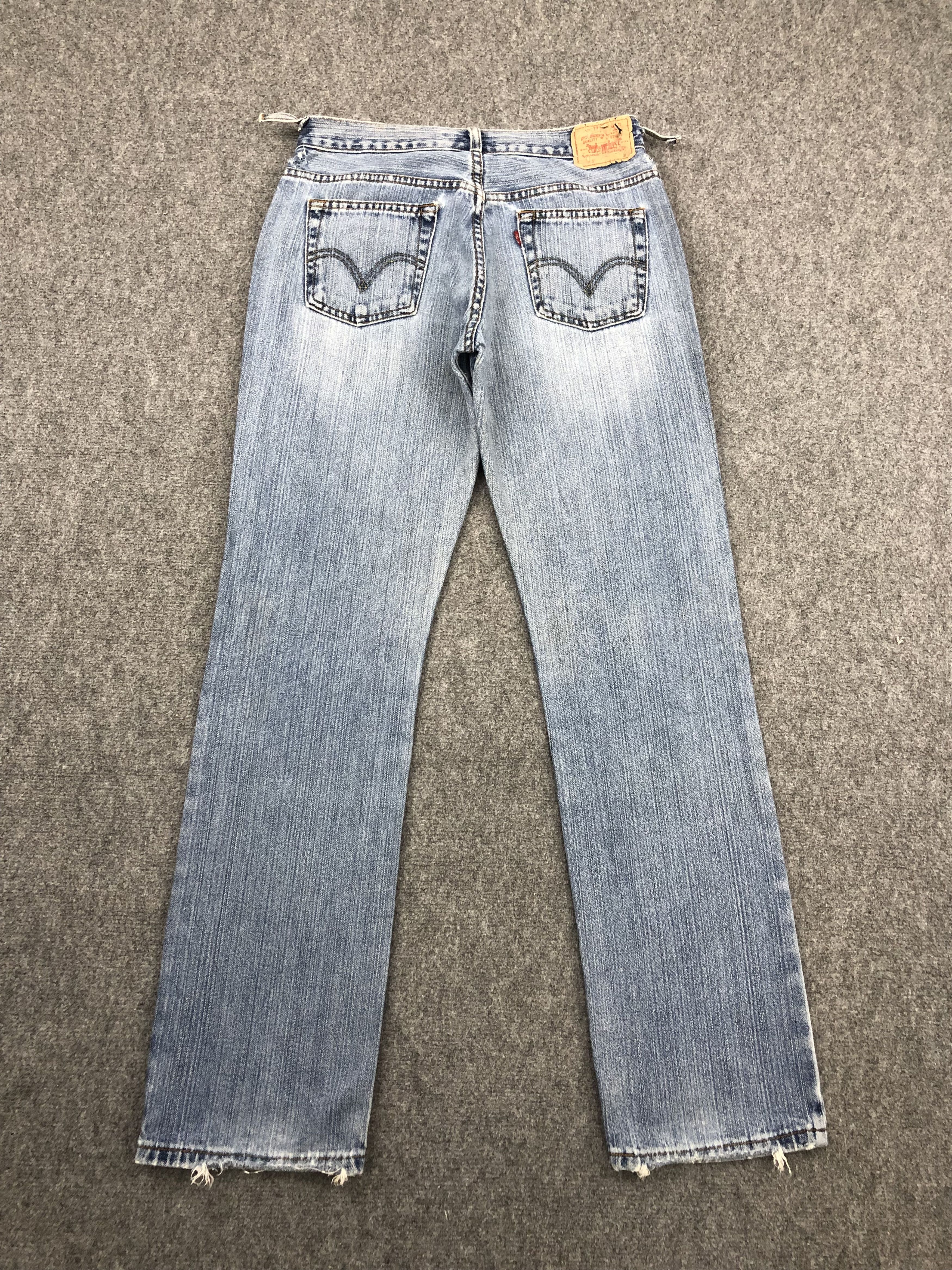 Levi's Faded Blue Vintage Levis 505 Jeans DP1473 Size US 30 / EU 46 - 3 Thumbnail