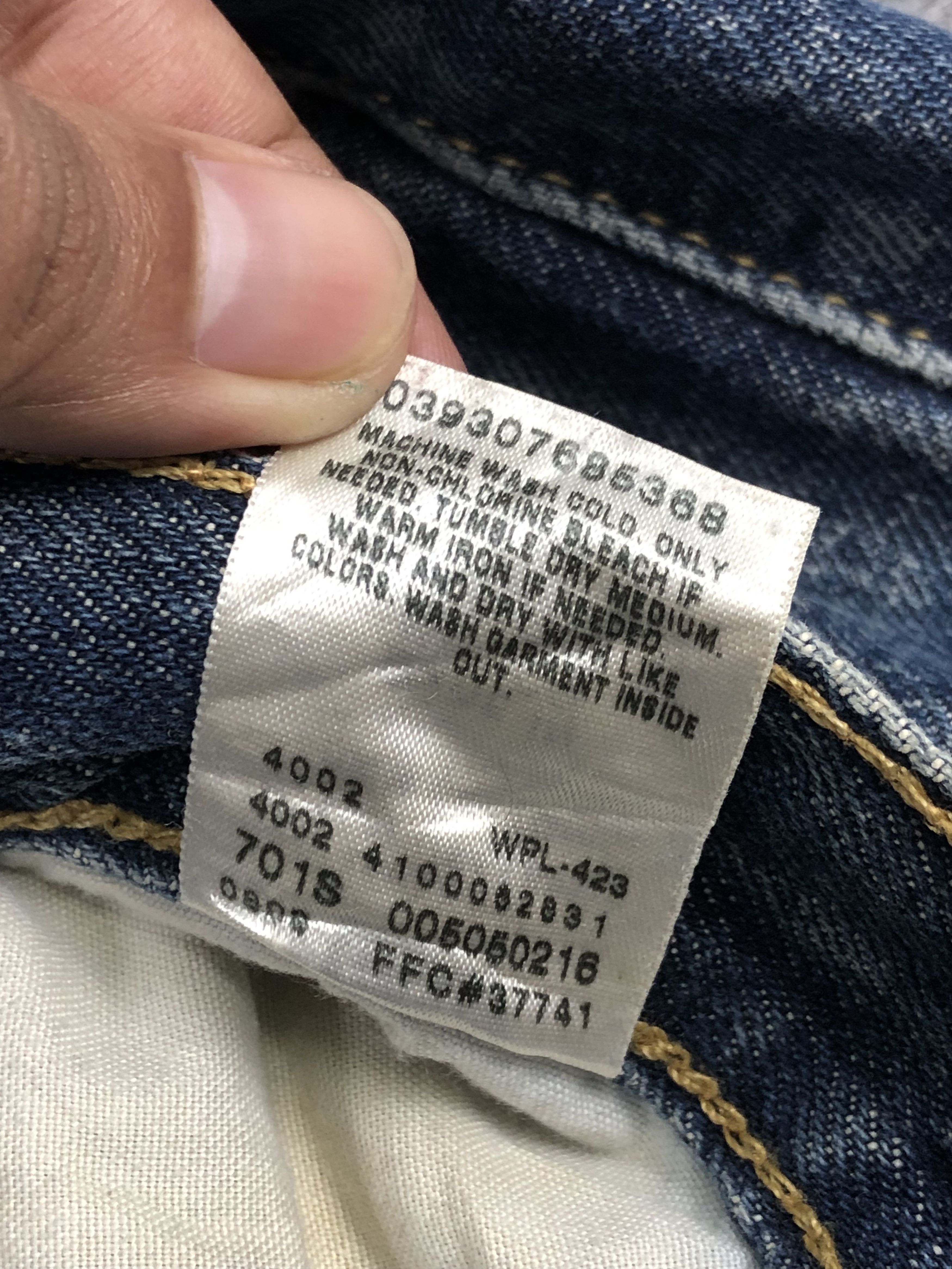 Levi's × Vintage Faded Blue Vintage Levis 505 Jeans DP1506 Size US 34 / EU 50 - 8 Thumbnail