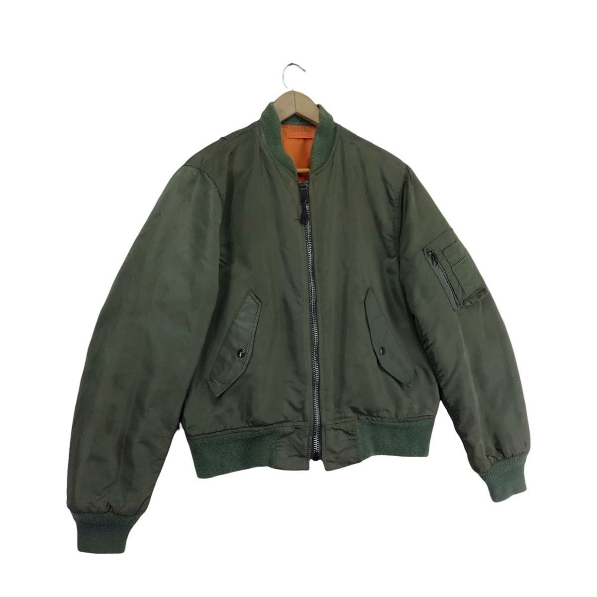 I. Spiewak And Sons × Vintage 80’s Spiewak and sons Reversible Flyers Bomber Jacket Size US L / EU 52-54 / 3 - 4 Thumbnail