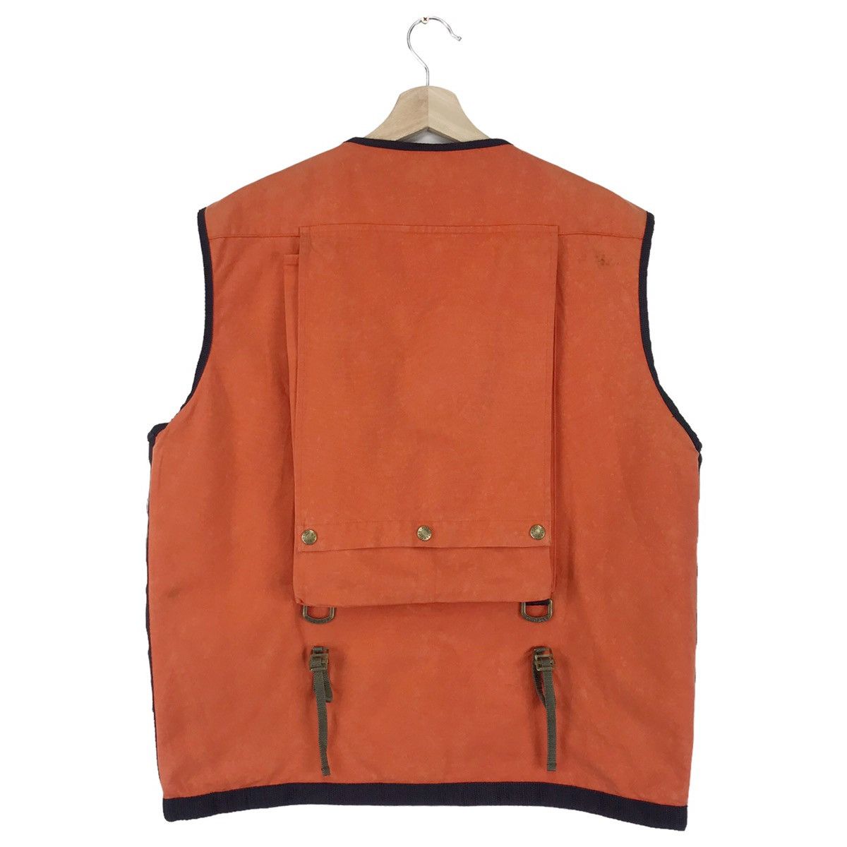 Polo Ralph Lauren × Ralph Lauren Vintage Polo Ralph Lauren Canvas Multi Pocket Vest Size US M / EU 48-50 / 2 - 2 Thumbnail