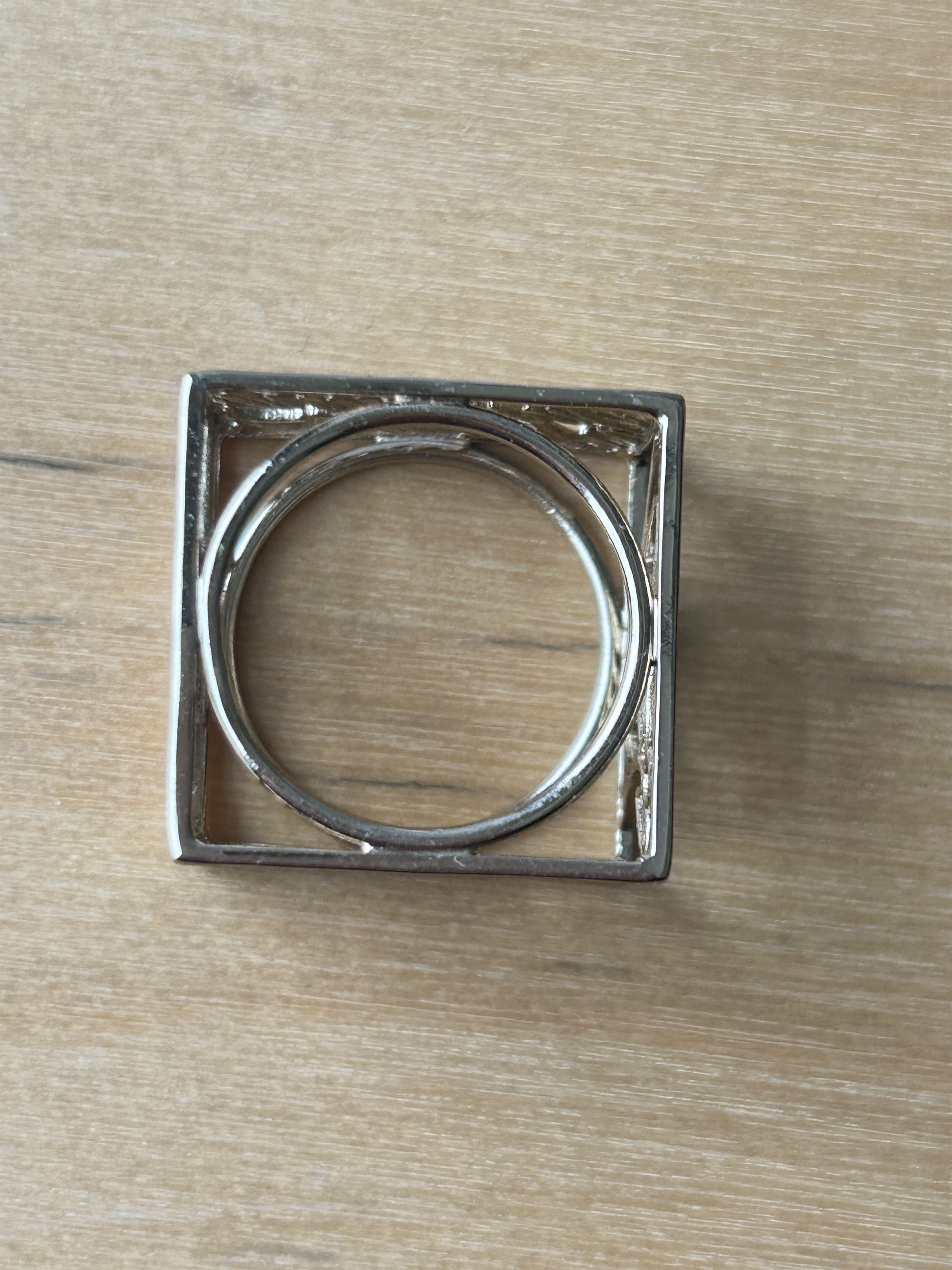 Vivienne Westwood Hollow 4 Sided Ring w/ 4 Different logos / Vibes Size ONE SIZE - 6 Thumbnail