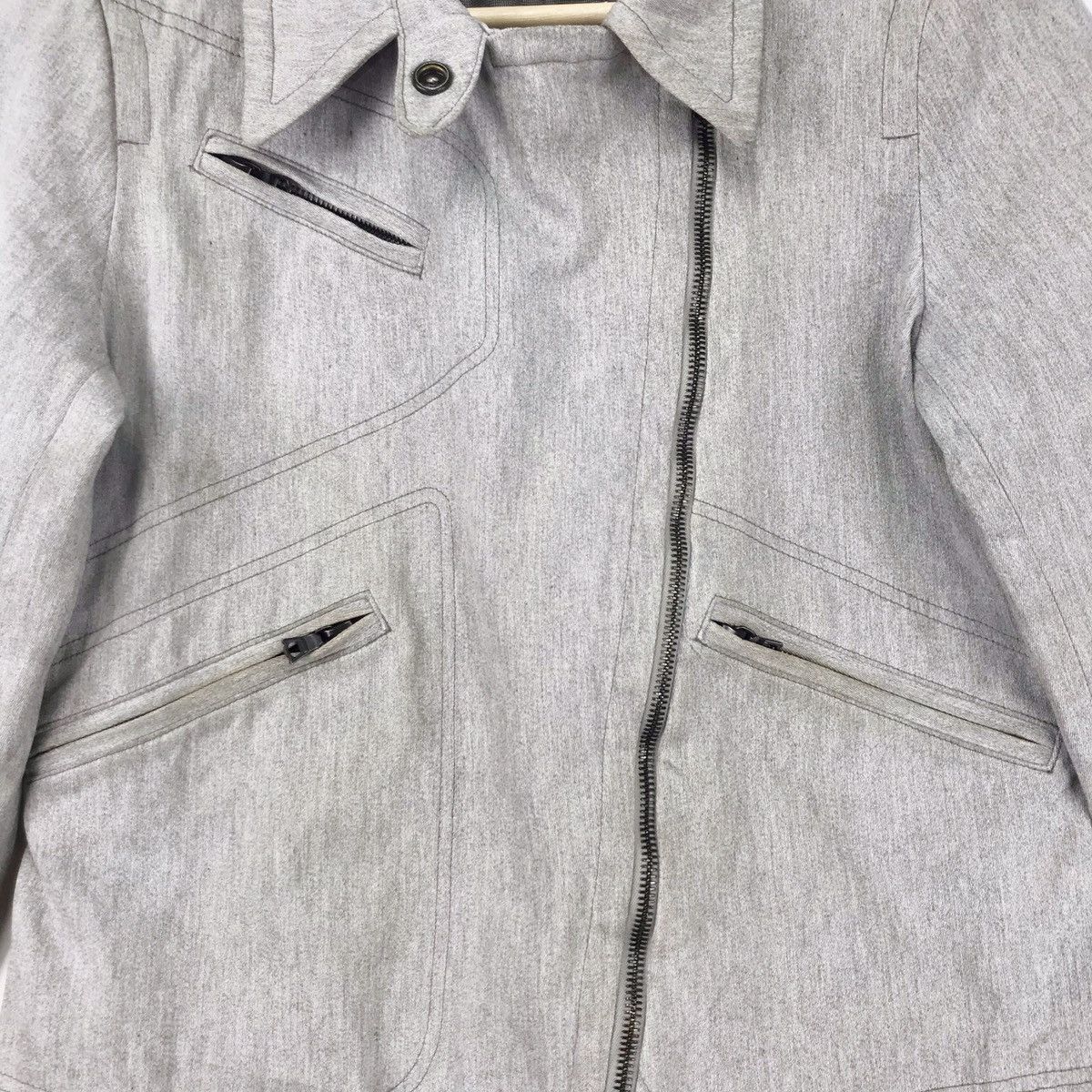 A.P.C. A.P.C Double Collar Riders Jacket Size US M / EU 48-50 / 2 - 9 Thumbnail