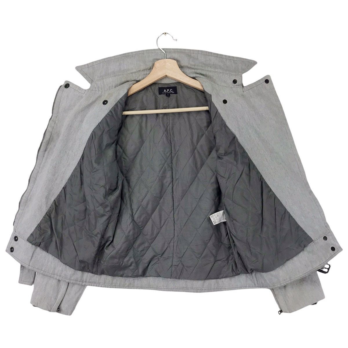A.P.C. A.P.C Double Collar Riders Jacket Size US M / EU 48-50 / 2 - 7 Thumbnail