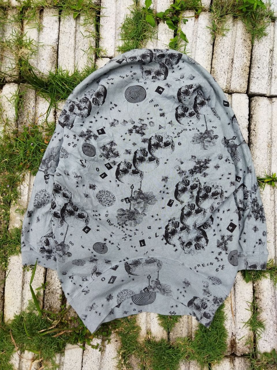 Hysteric Glamour Vintage Hysteric Skull Overprint Sweatshirt Size M / US 6-8 / IT 42-44 - 6 Thumbnail