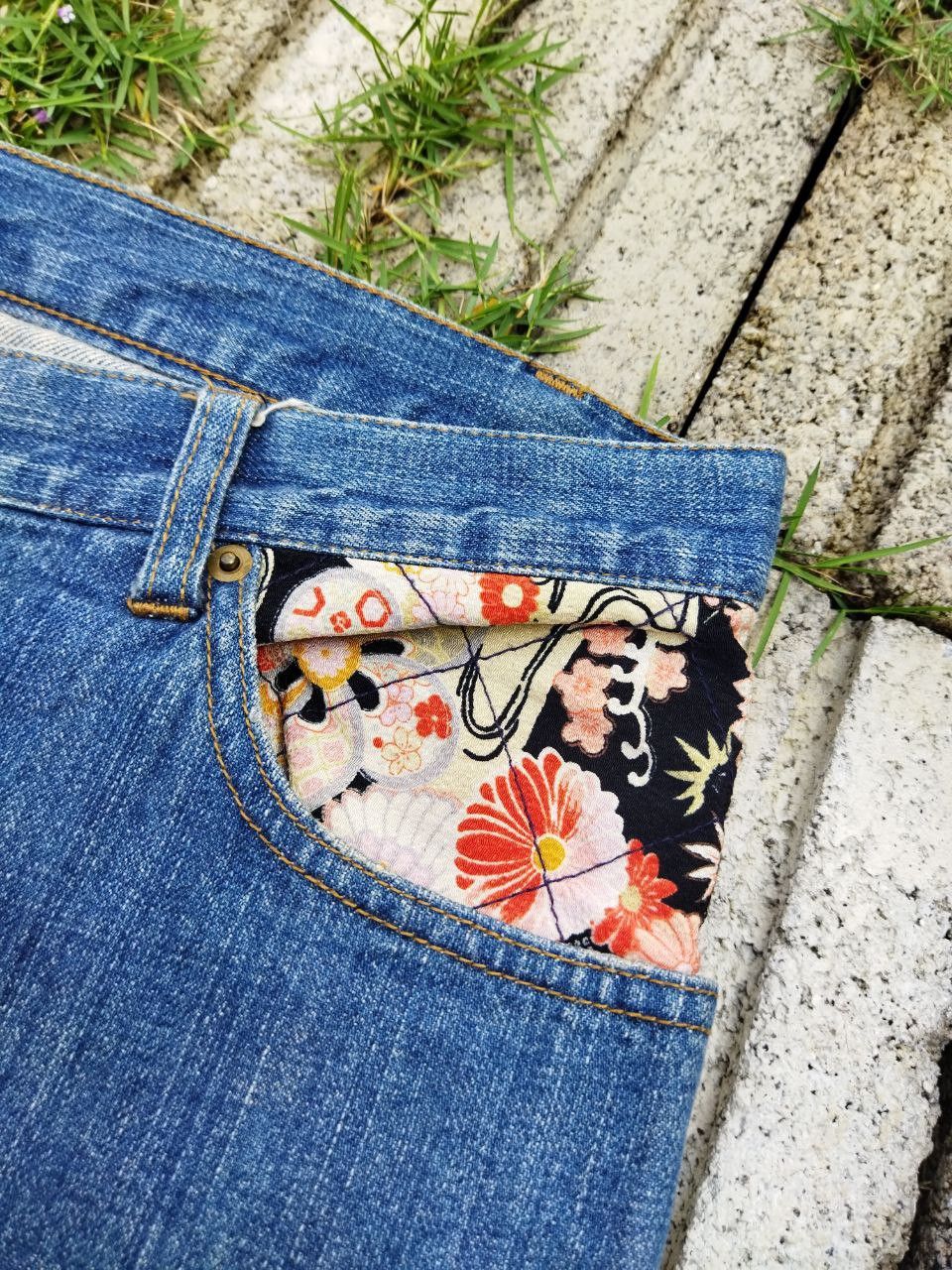 Karakuri Tamashii Vintage Karakuri Tamashi Japan Sukajan 7 Pocket Jeans Size US 38 / EU 54 - 10 Thumbnail