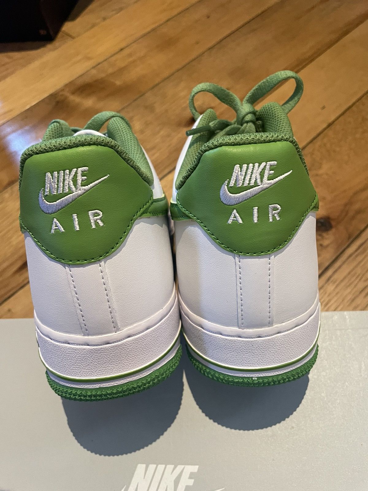 Nike Nike Air Force 1 White Chlorophyll Size US 12 / EU 45 - 7 Thumbnail