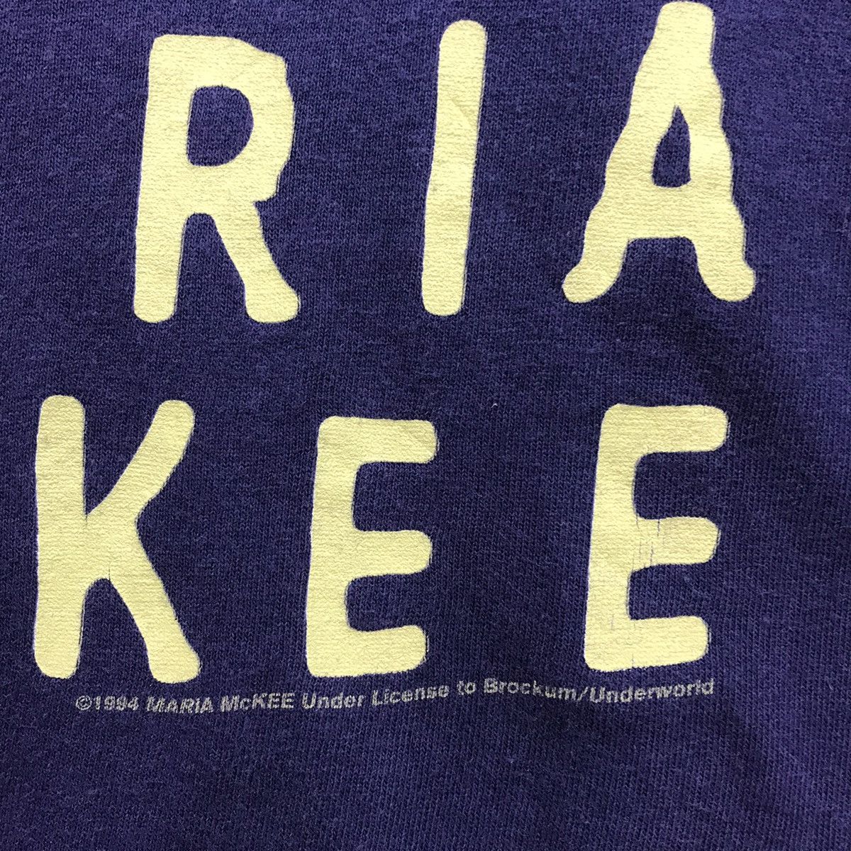 Anvil × Band Tees × Vintage Rare!! Vintage Maria Mc Kee American Singer 1994 by Brockum Size US L / EU 52-54 / 3 - 8 Thumbnail