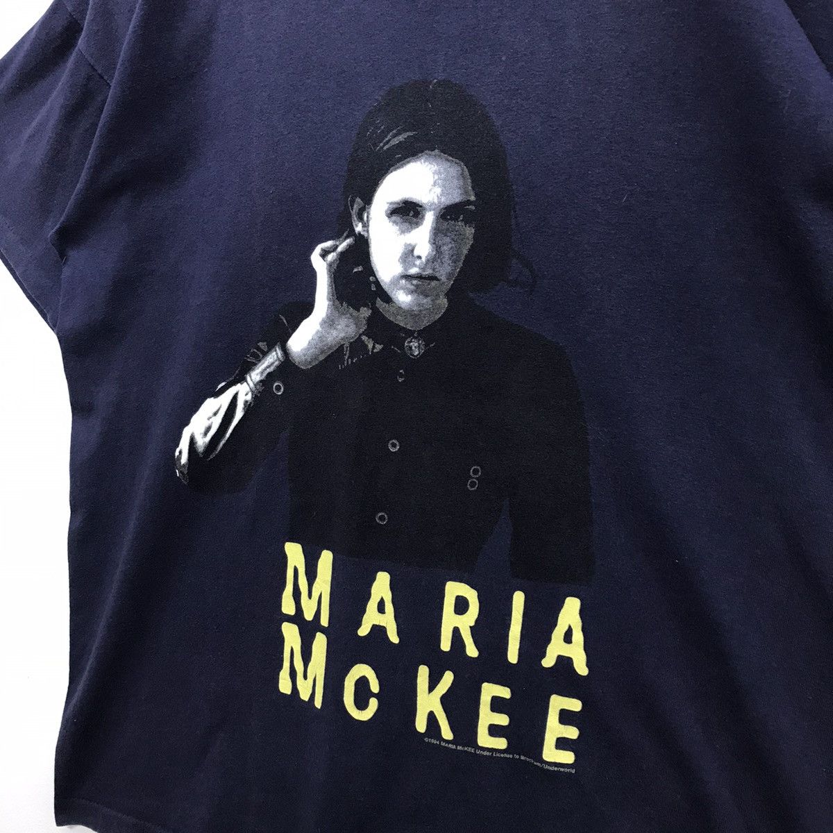 Anvil × Band Tees × Vintage Rare!! Vintage Maria Mc Kee American Singer 1994 by Brockum Size US L / EU 52-54 / 3 - 9 Thumbnail