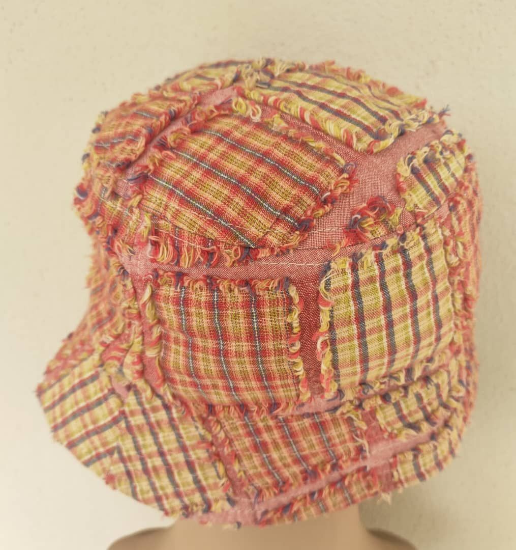 Japanese Brand Patchwork Bucket Size ONE SIZE - 3 Thumbnail