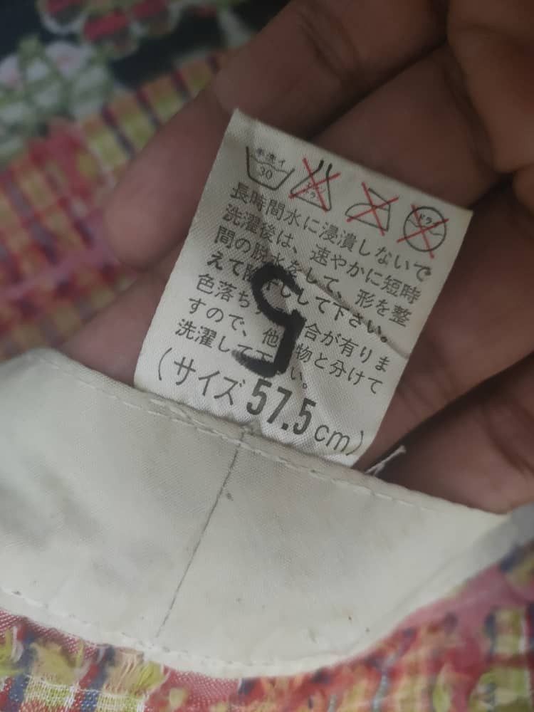 Japanese Brand Patchwork Bucket Size ONE SIZE - 7 Thumbnail