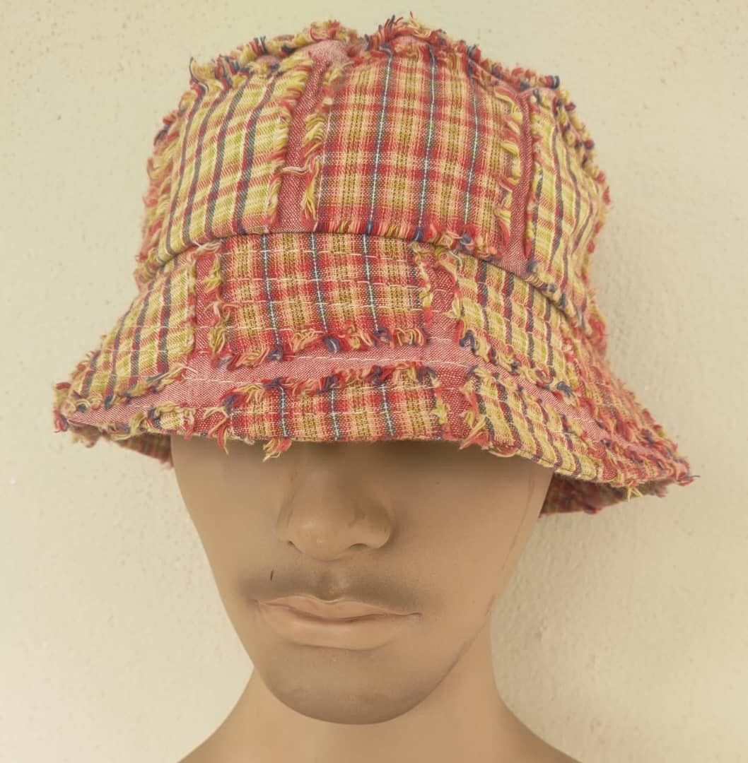 Japanese Brand Patchwork Bucket Size ONE SIZE - 5 Thumbnail