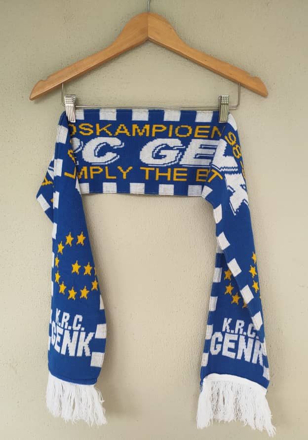 Vintage 90s Vintage KRC Genk Football Muffler Size ONE SIZE - 1 Thumbnail