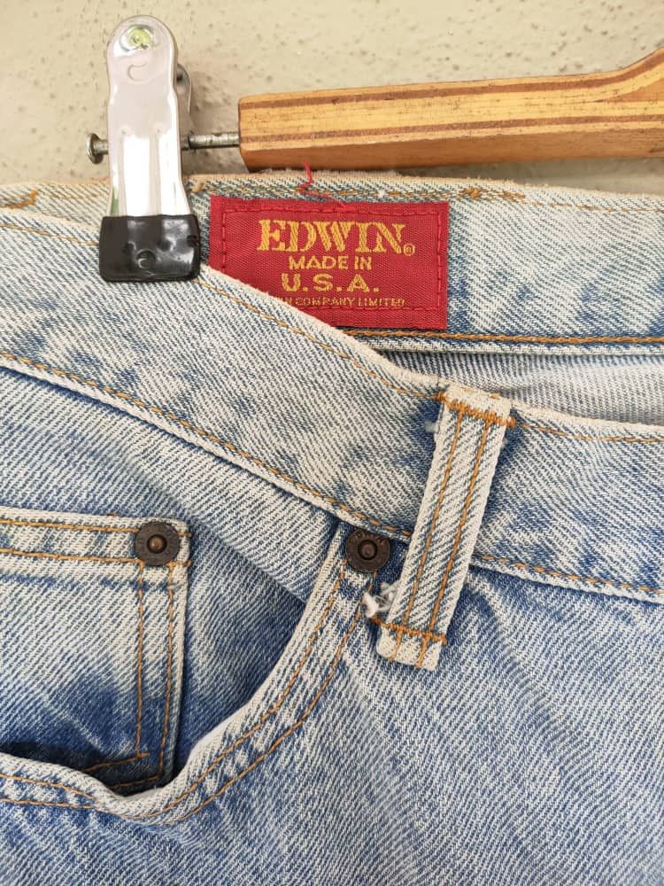 Edwin 80s Edwin Denim Made In USA Size US 34 / EU 50 - 3 Thumbnail