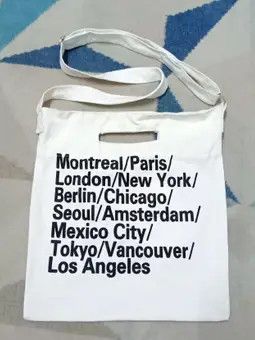 Free Style x Lotto Magazine Sling Bag in White, Men's