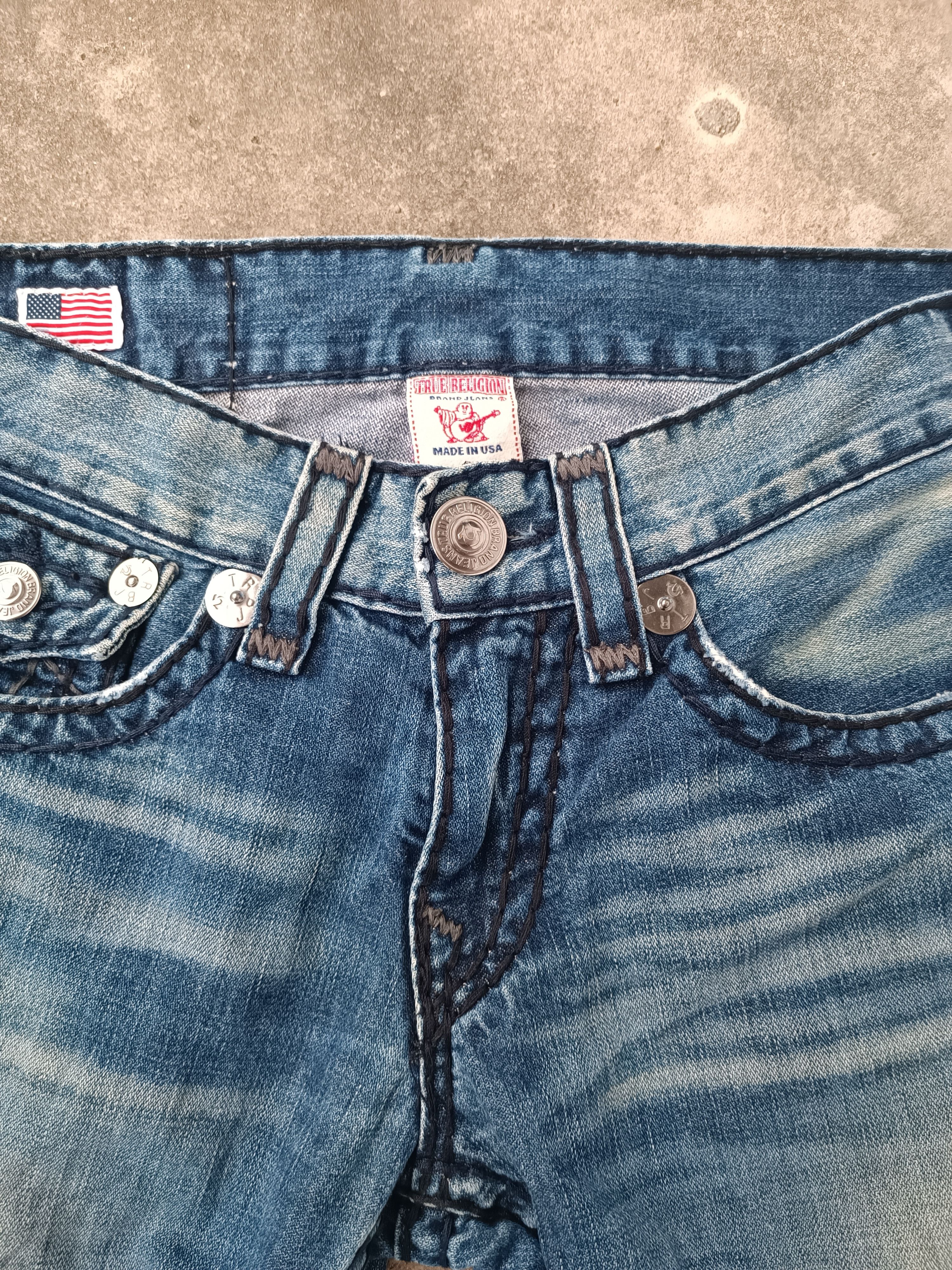 True Religion True Religion Ricky Super T Jeans Size US 32 / EU 48 - 6 Thumbnail