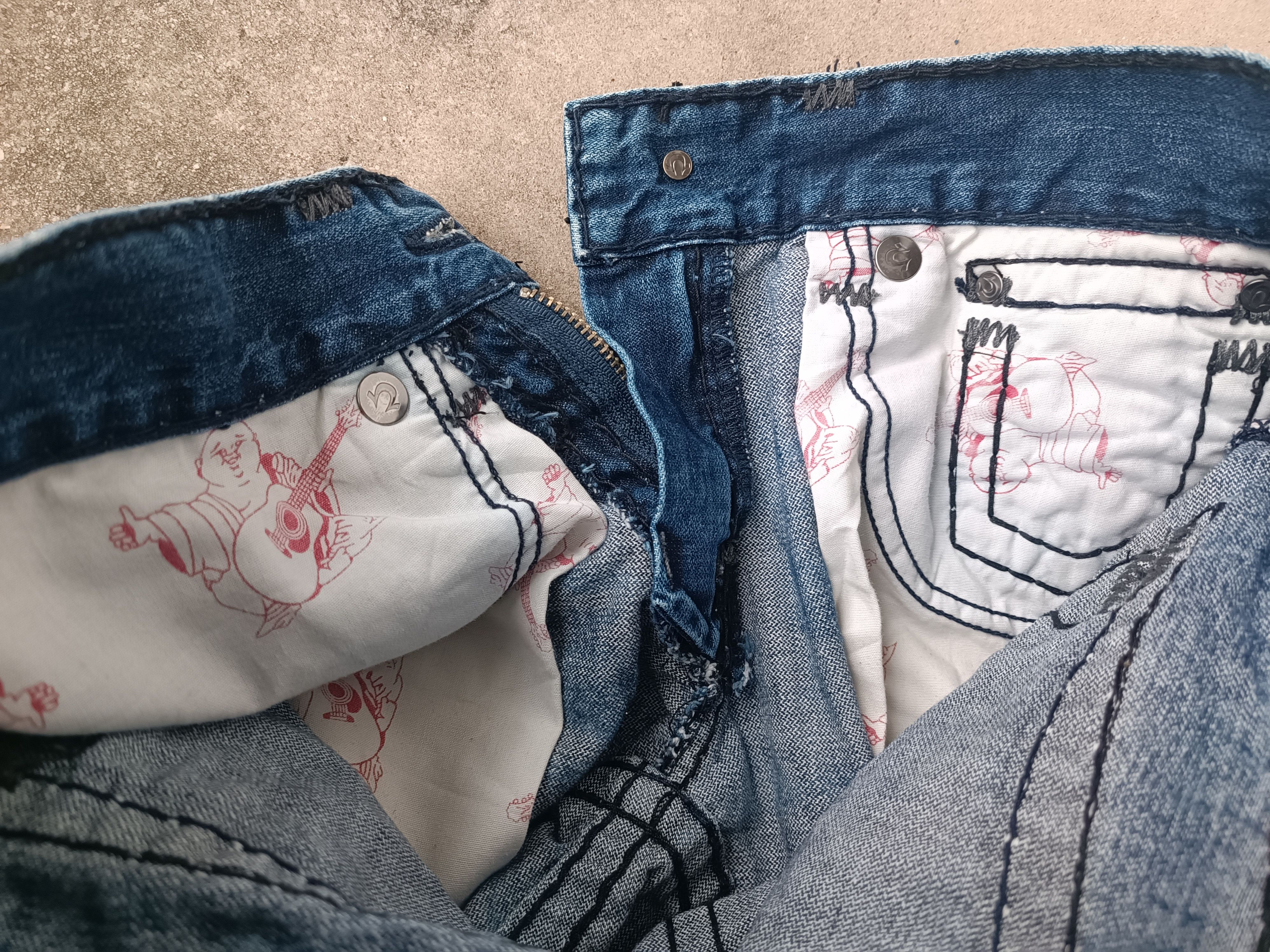 True Religion True Religion Ricky Super T Jeans Size US 32 / EU 48 - 10 Thumbnail
