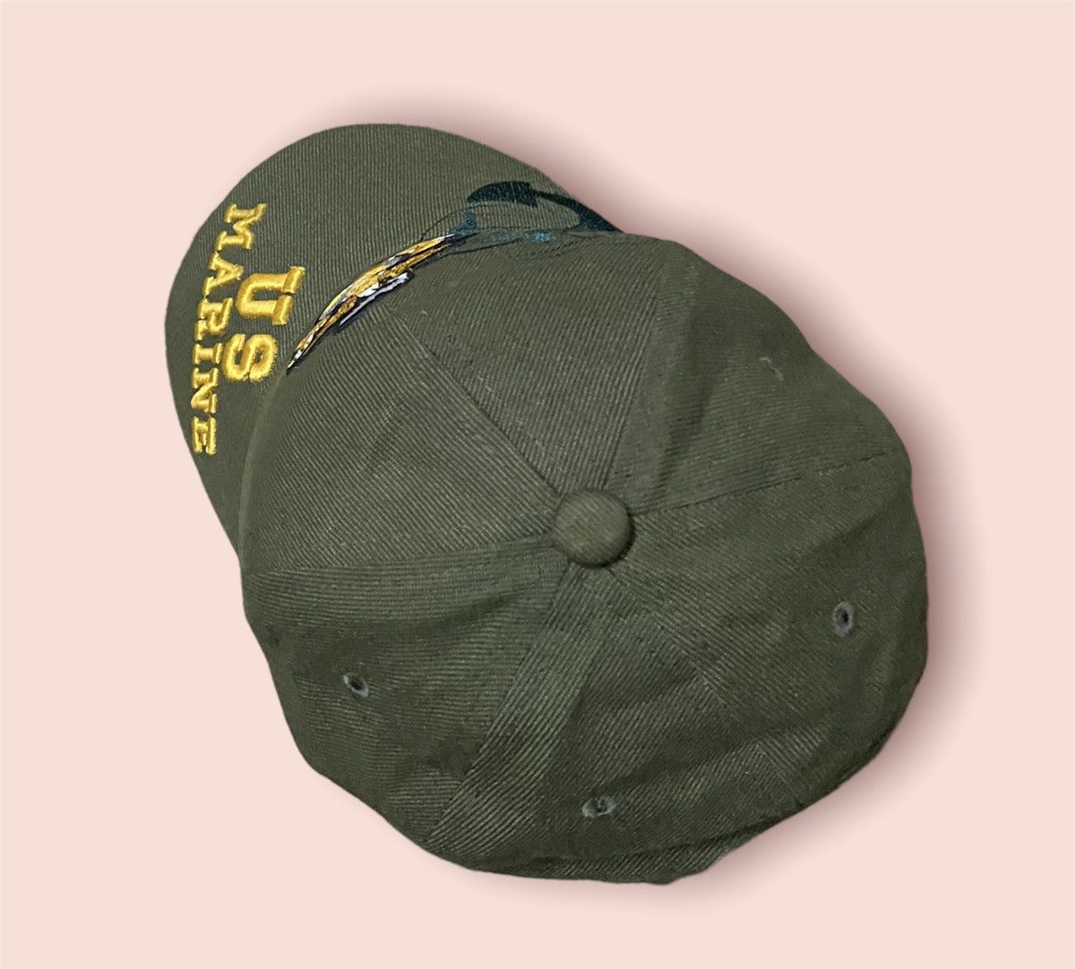 Vintage Vintage Us Marine Cap Size ONE SIZE - 4 Thumbnail
