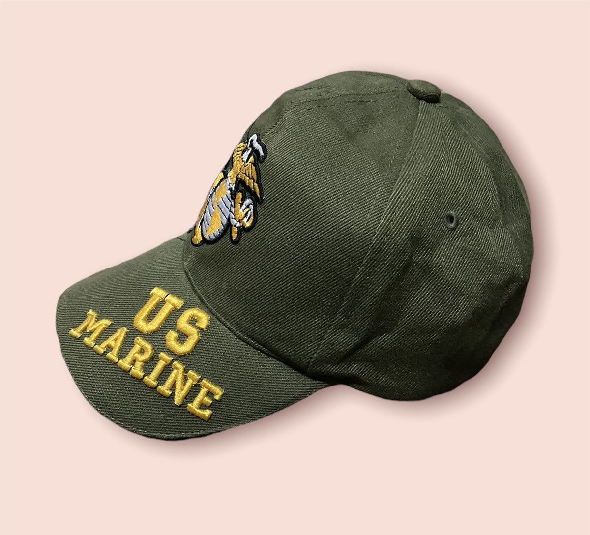 Vintage Vintage Us Marine Cap Size ONE SIZE - 2 Thumbnail