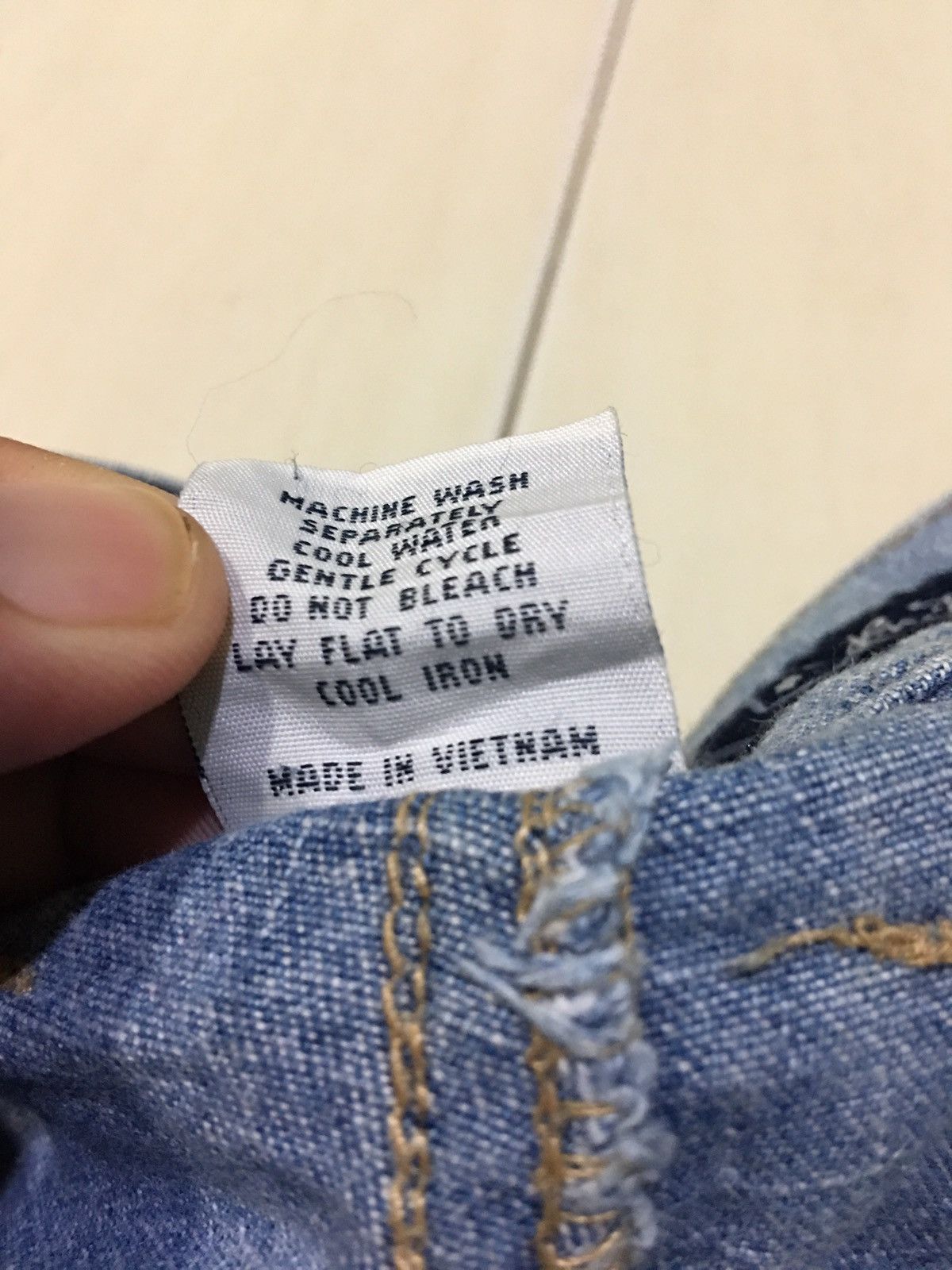 Japanese Brand KBJ JEANS Japanese Stlye Patchwork Jeans Pant Baggy Denim Size US 37 - 9 Thumbnail