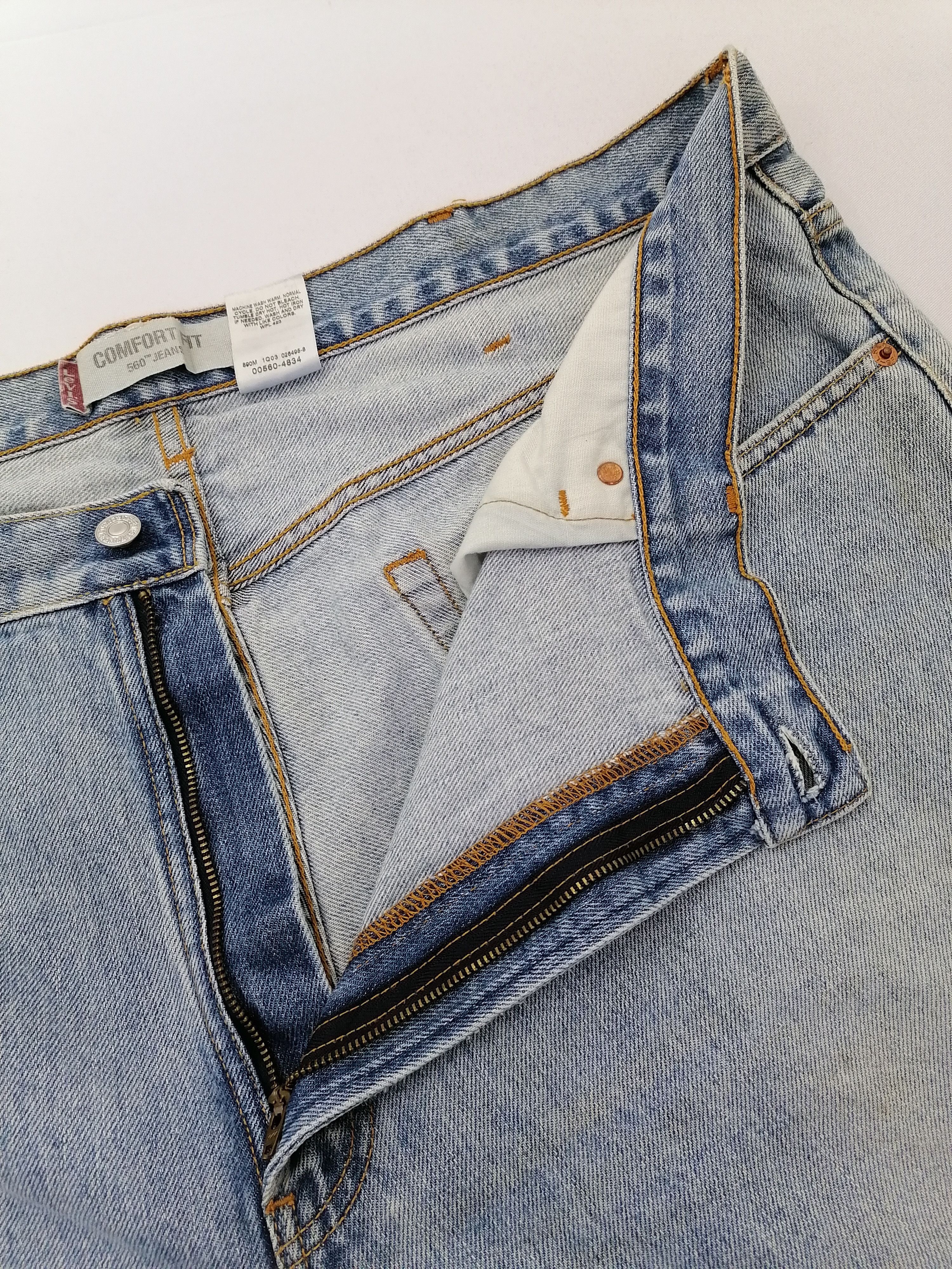 Levi's × Levi's Vintage Clothing 560 Levi's Strauss Baggy Comfort Fit Denim Jeans Size US 44 / EU 60 - 4 Thumbnail