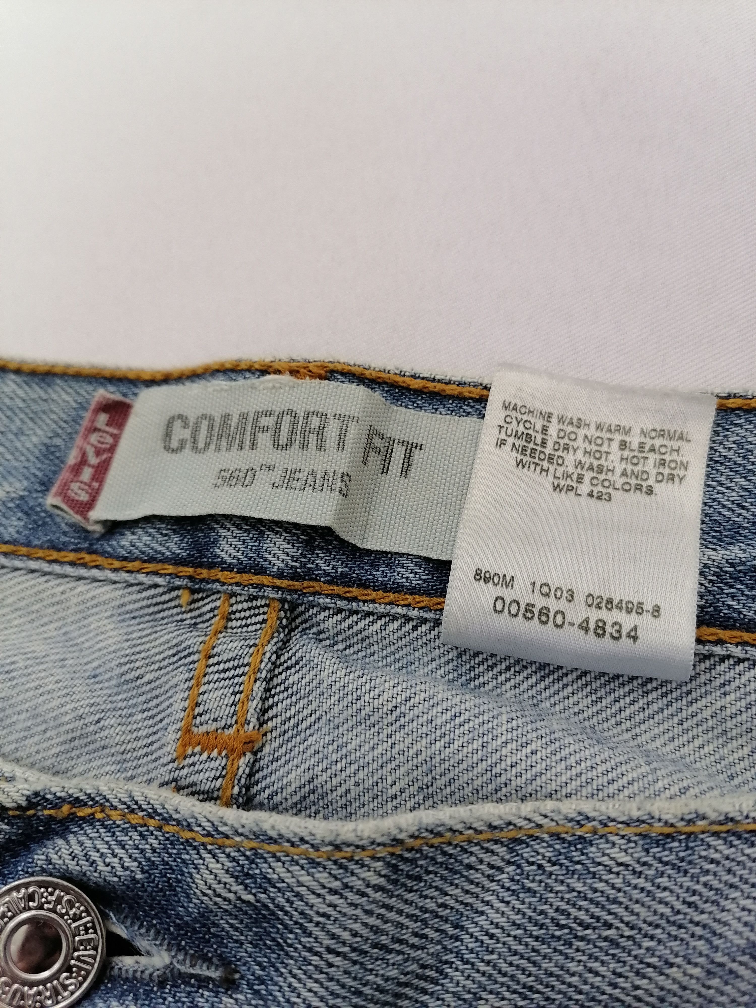 Levi's × Levi's Vintage Clothing 560 Levi's Strauss Baggy Comfort Fit Denim Jeans Size US 44 / EU 60 - 7 Thumbnail