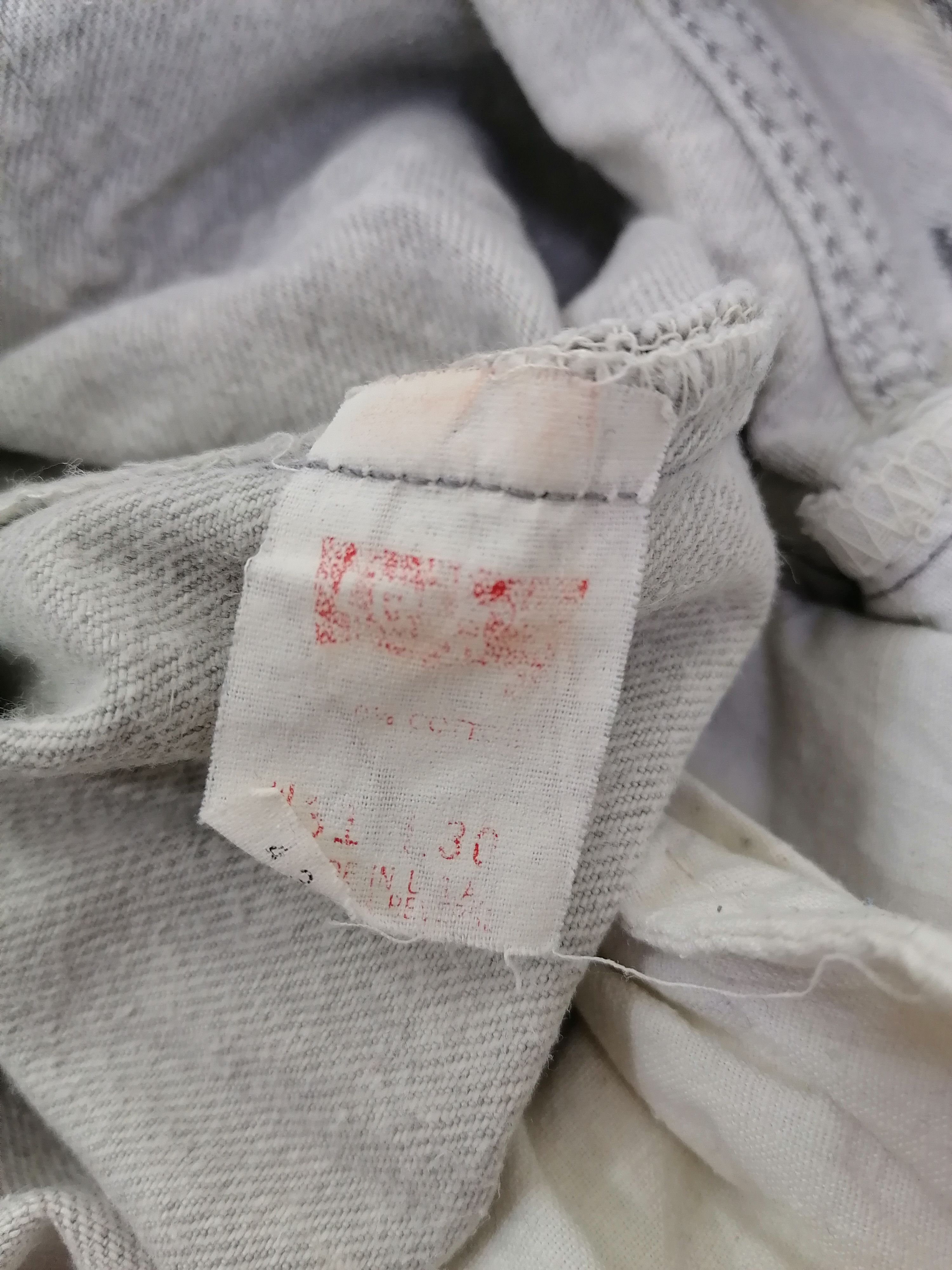 Levi's × Levi's Vintage Clothing Levi's Strauss White Fly Button Jeans Size US 30 / EU 46 - 5 Thumbnail