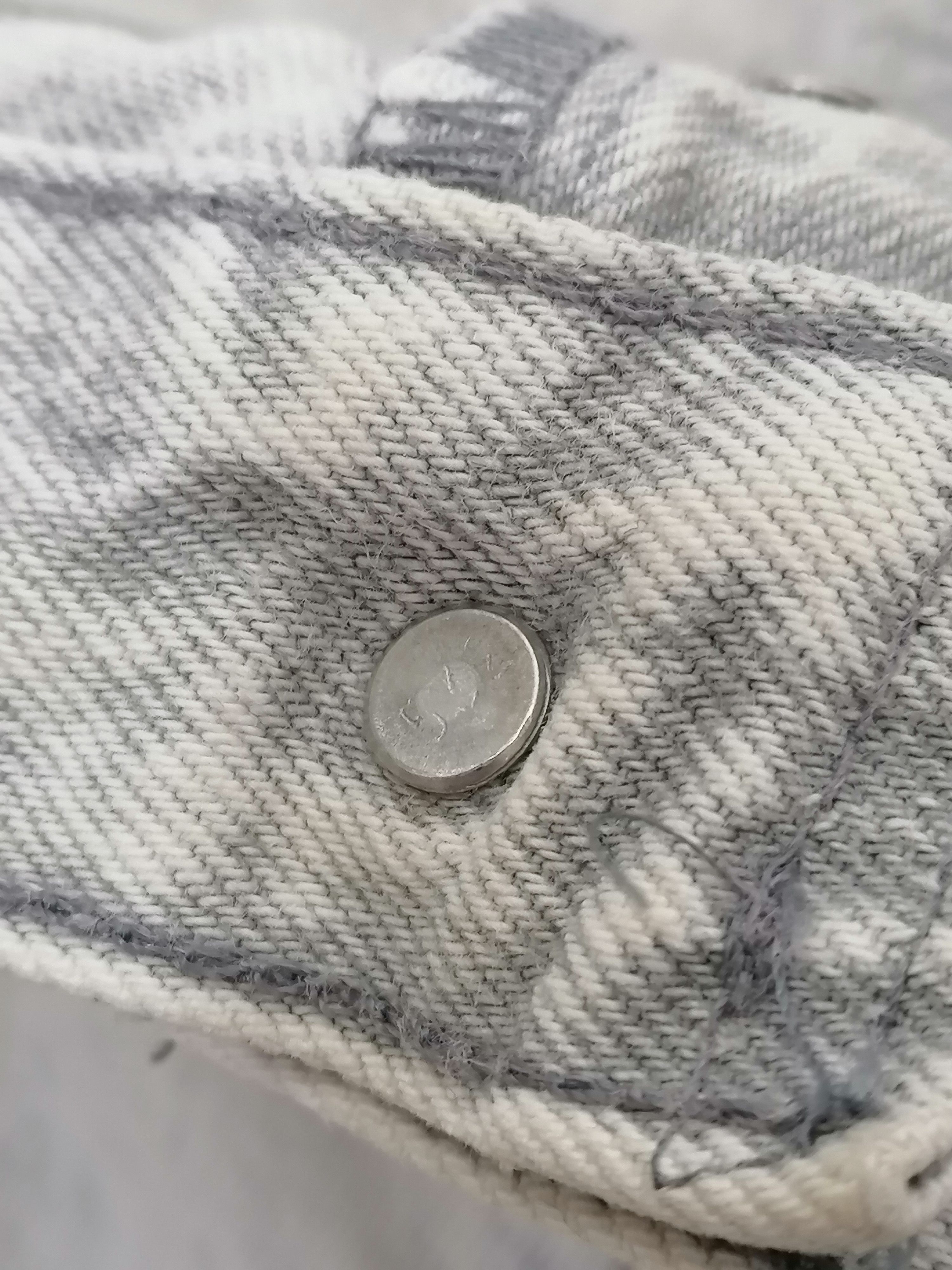 Levi's × Levi's Vintage Clothing Levi's Strauss White Fly Button Jeans Size US 30 / EU 46 - 3 Thumbnail