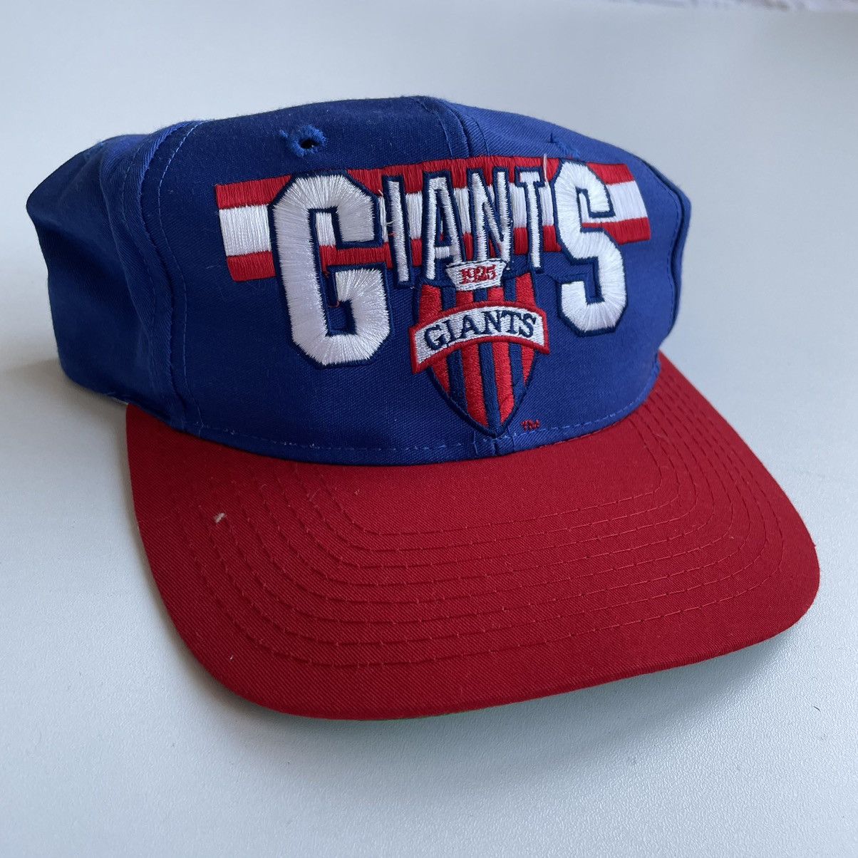NFL × Vintage Vintage 1990s New York Giants Embroidered NFL Snapback Hat Size ONE SIZE - 2 Thumbnail