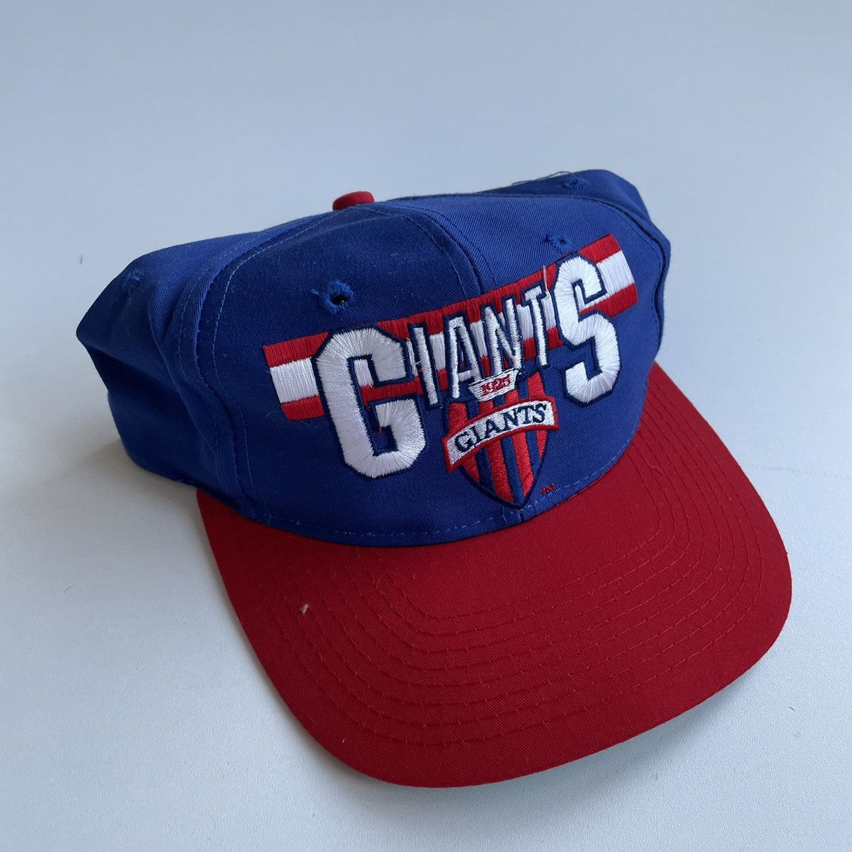 NFL × Vintage Vintage 1990s New York Giants Embroidered NFL Snapback Hat Size ONE SIZE - 1 Thumbnail