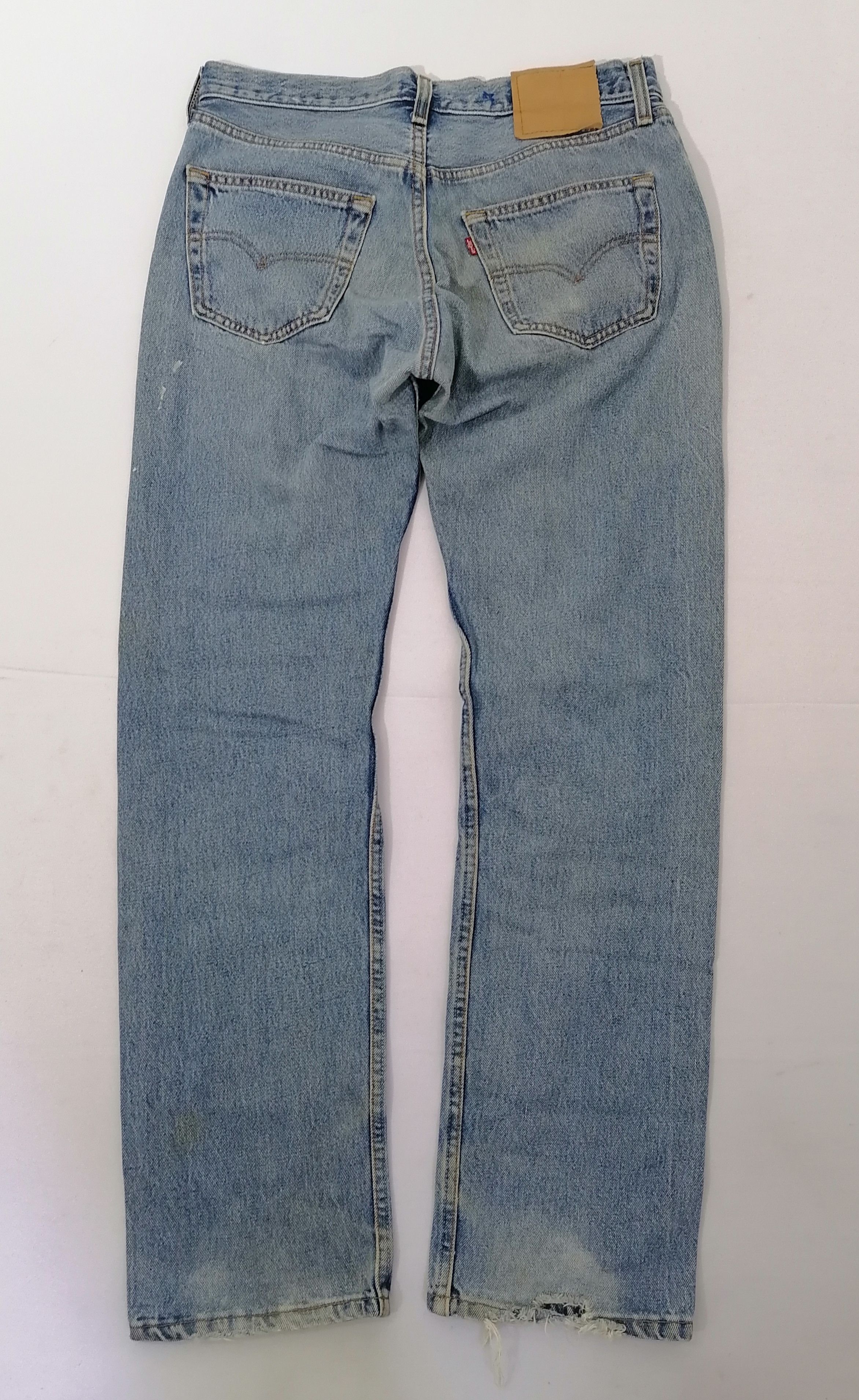 Levi's × Levi's Vintage Clothing 524 Levi's Strauss Fly Button Denim Jeans Size US 33 - 2 Thumbnail