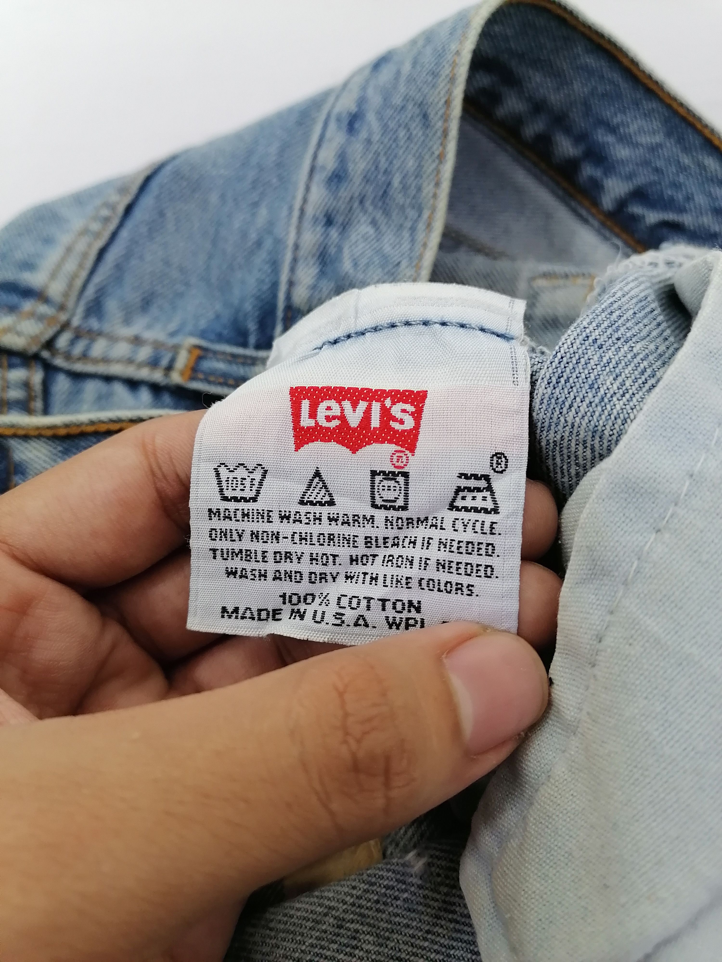 Levi's × Levi's Vintage Clothing 524 Levi's Strauss Fly Button Denim Jeans Size US 33 - 5 Thumbnail