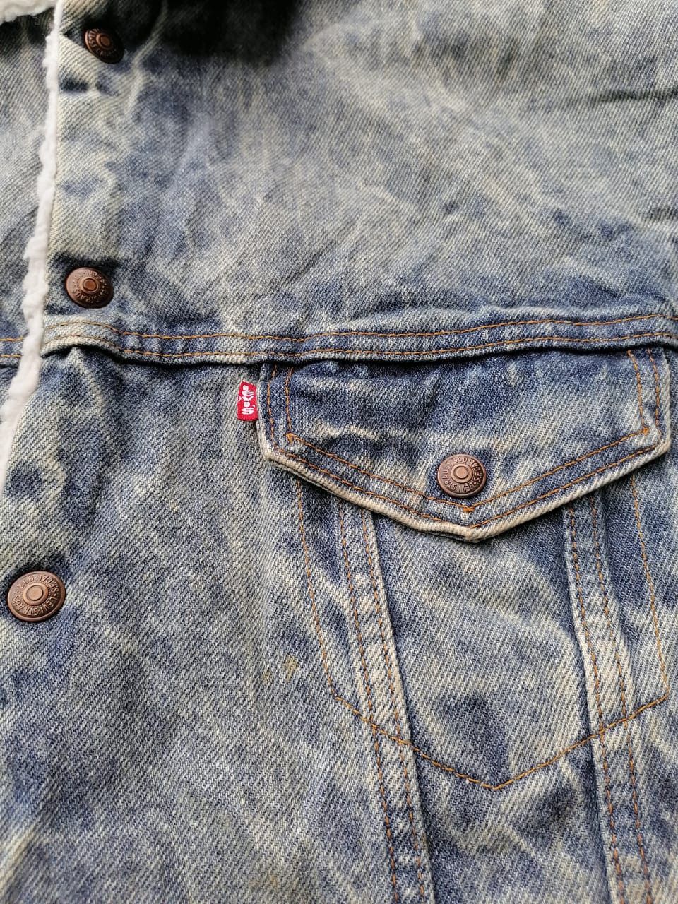 Levi's × Levi's Vintage Clothing × Vintage Levi's Strauss 527 The Western Sleeveless Denim Jacket Size US M / EU 48-50 / 2 - 2 Thumbnail