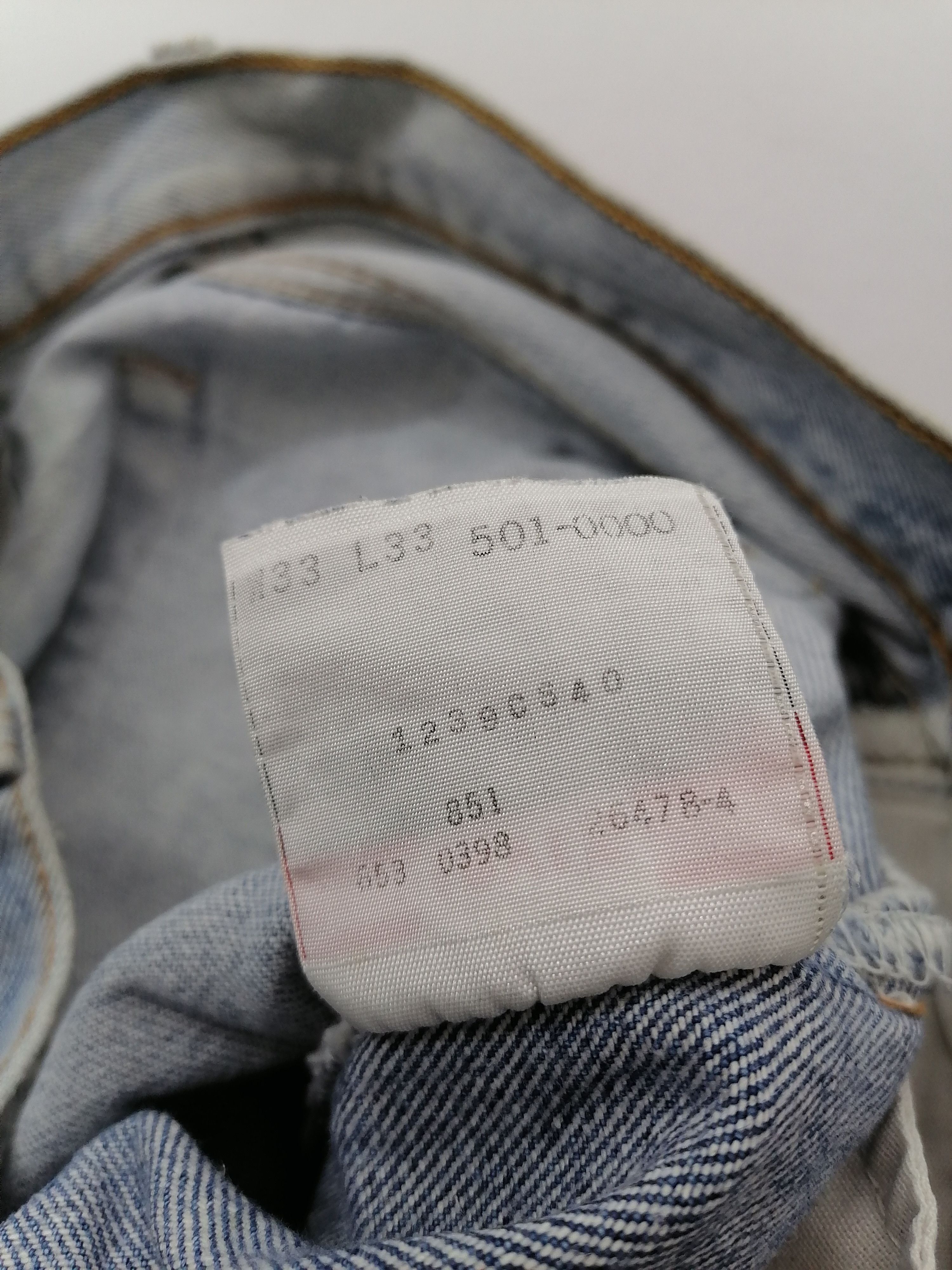 Levi's × Levi's Vintage Clothing Levi's Strauss Fly Button Denim Jeans Size US 34 / EU 50 - 6 Thumbnail