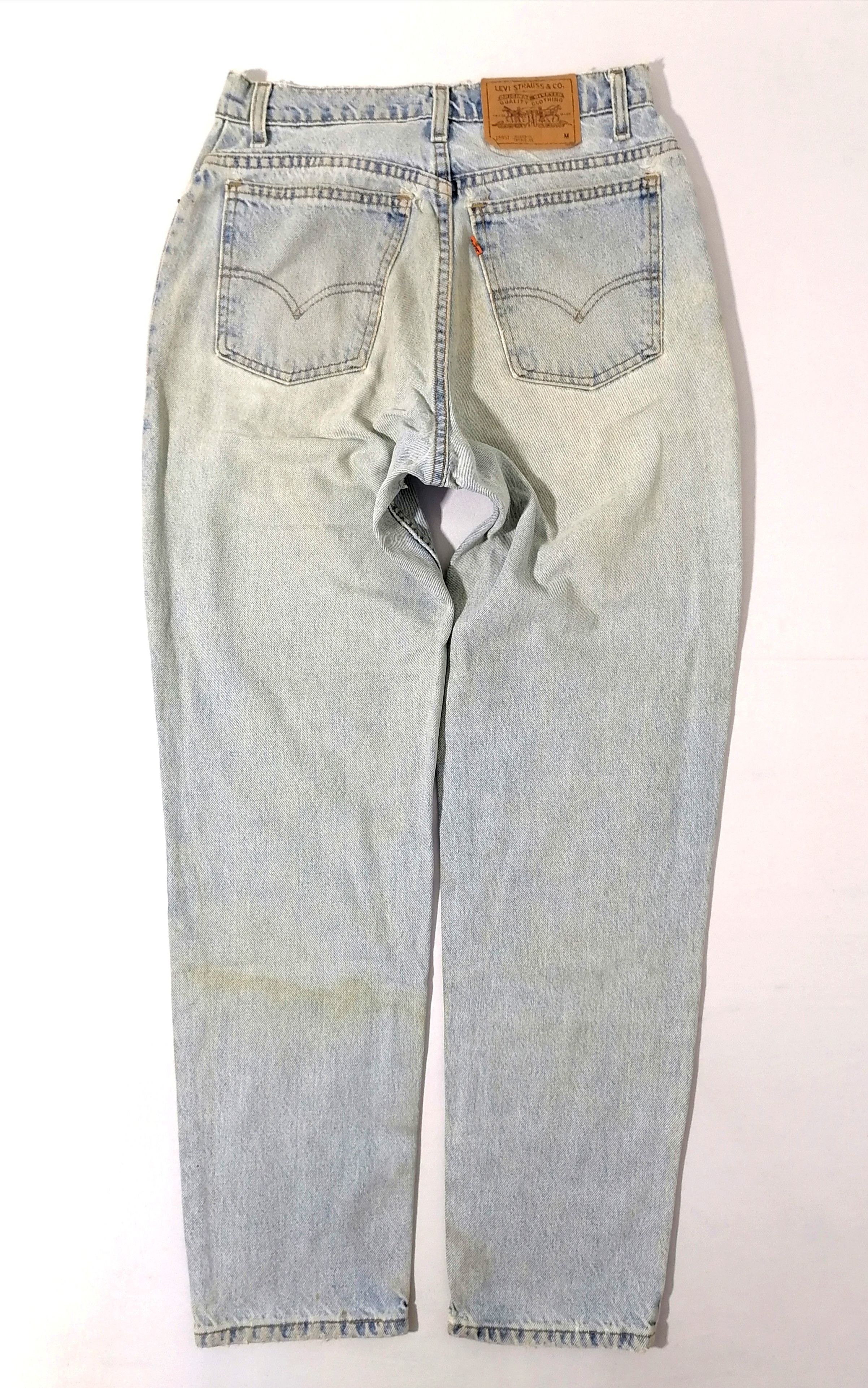 Levi's × Levi's Vintage Clothing 15951 Orange Tab Levi's Strauss Denim Jeans Size US 31 - 2 Thumbnail