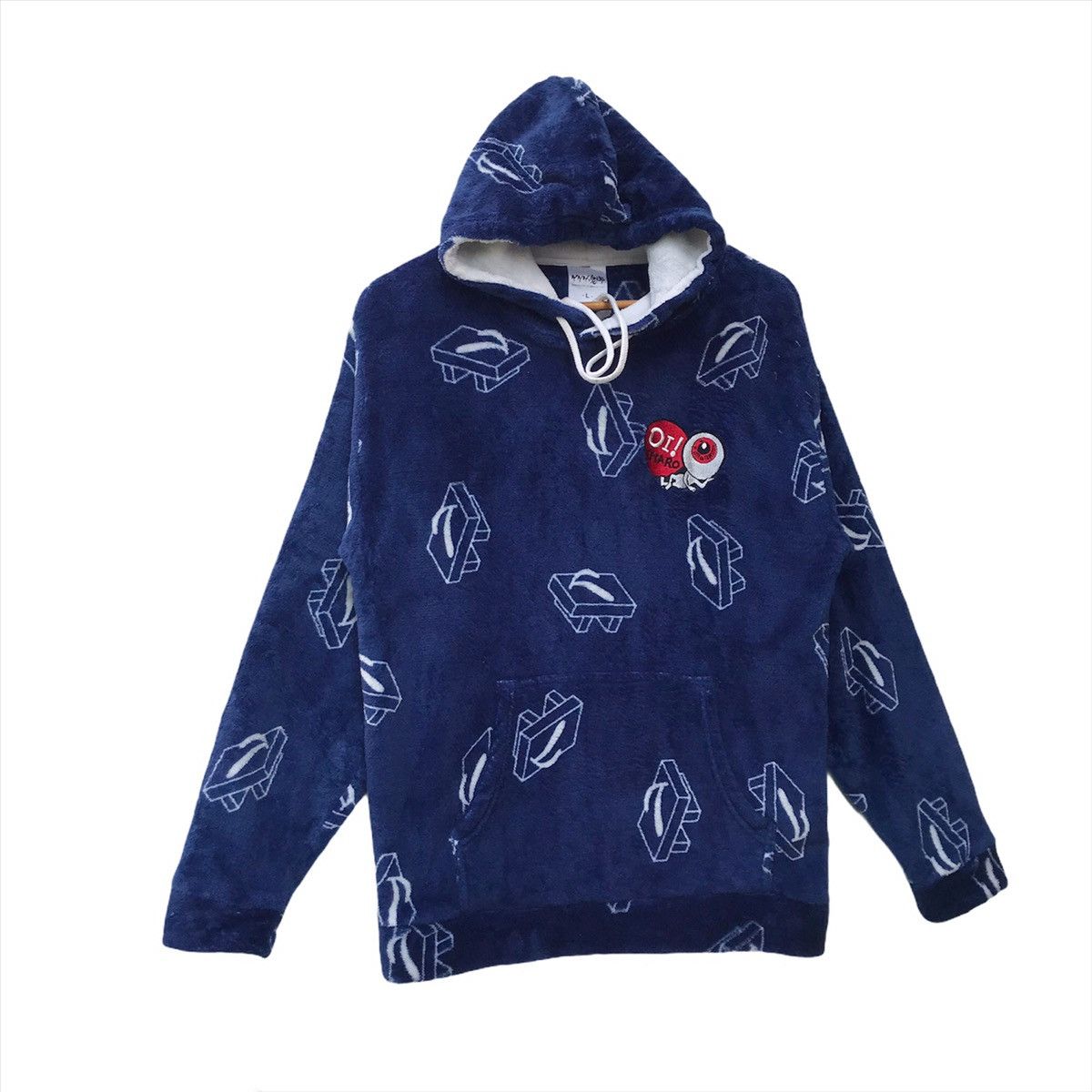 Cartoon Network × Japanese Brand Vintage Oi Kitaro Japanese Anime Fleece Hoodie Size US L / EU 52-54 / 3 - 3 Thumbnail