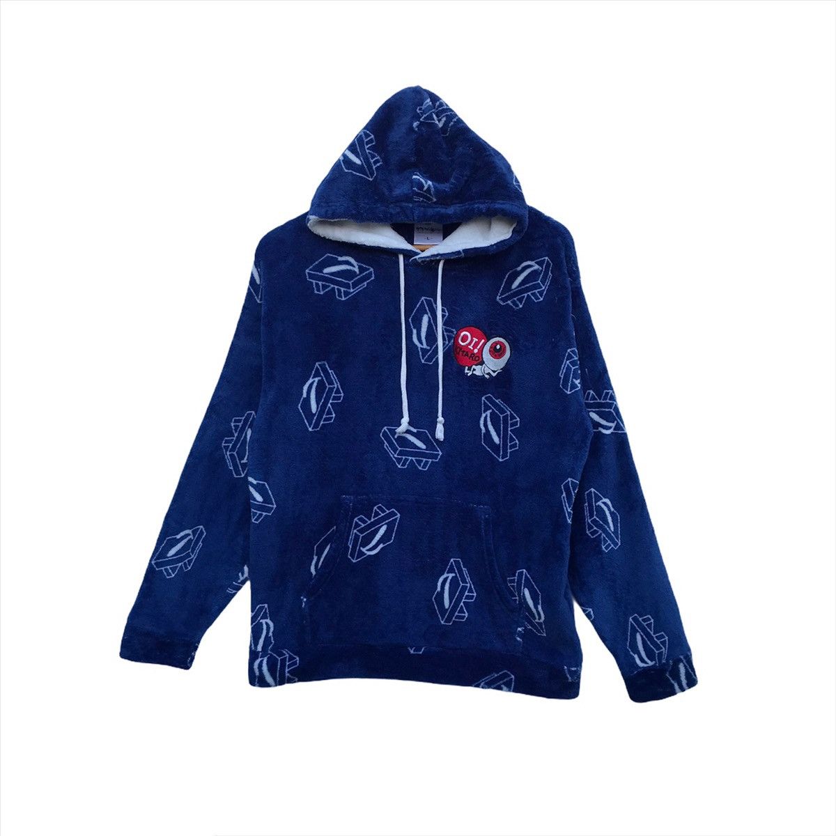 Cartoon Network × Japanese Brand Vintage Oi Kitaro Japanese Anime Fleece Hoodie Size US L / EU 52-54 / 3 - 1 Thumbnail