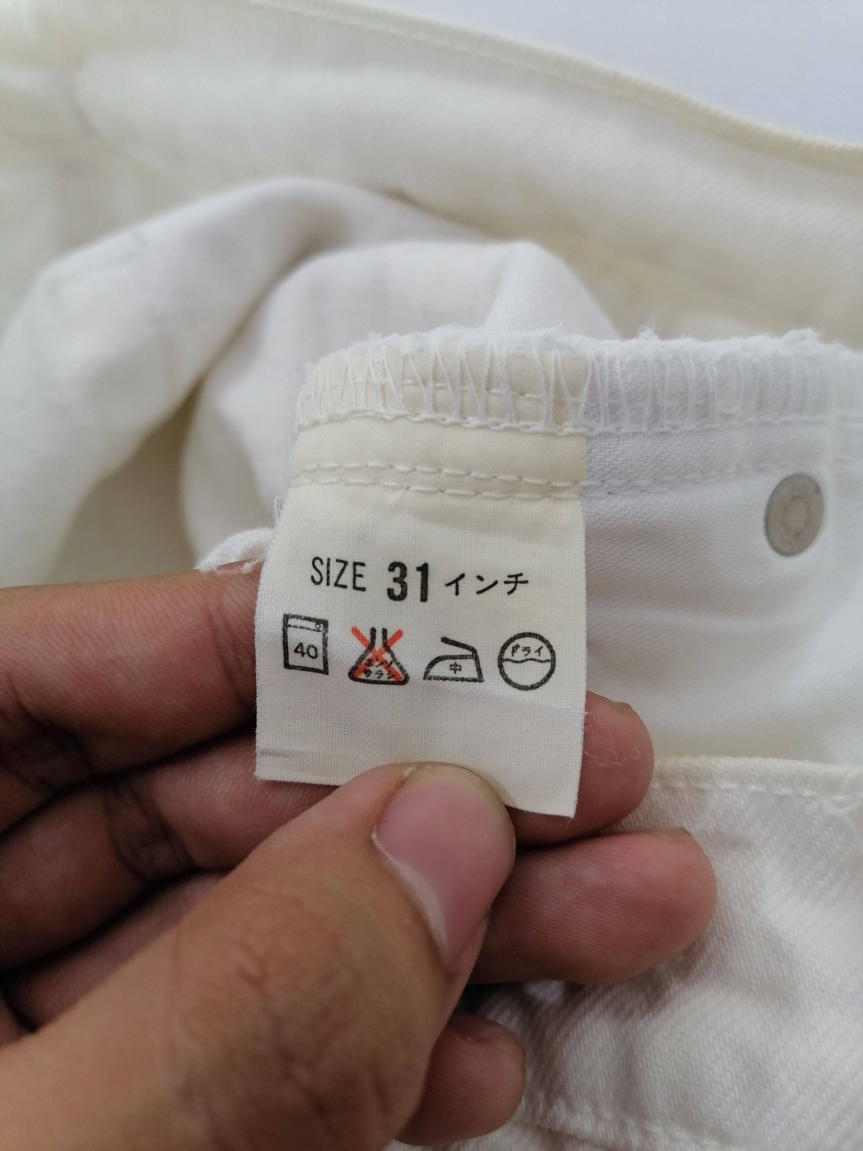 Levi's × Levi's Vintage Clothing Levi's Strauss White Jeans Size US 31 - 7 Thumbnail