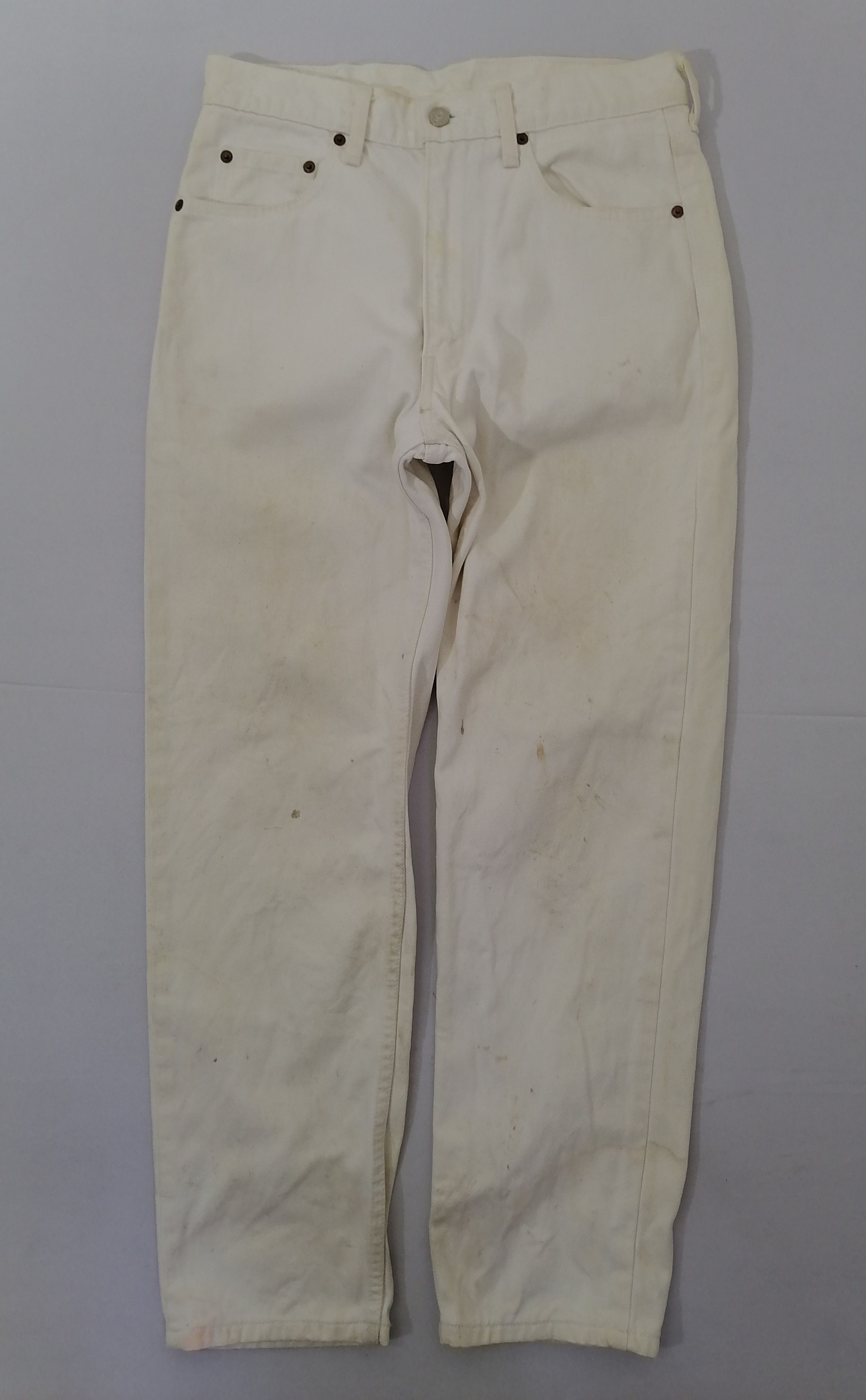 Levi's × Levi's Vintage Clothing Levi's Strauss White Jeans Size US 31 - 1 Thumbnail