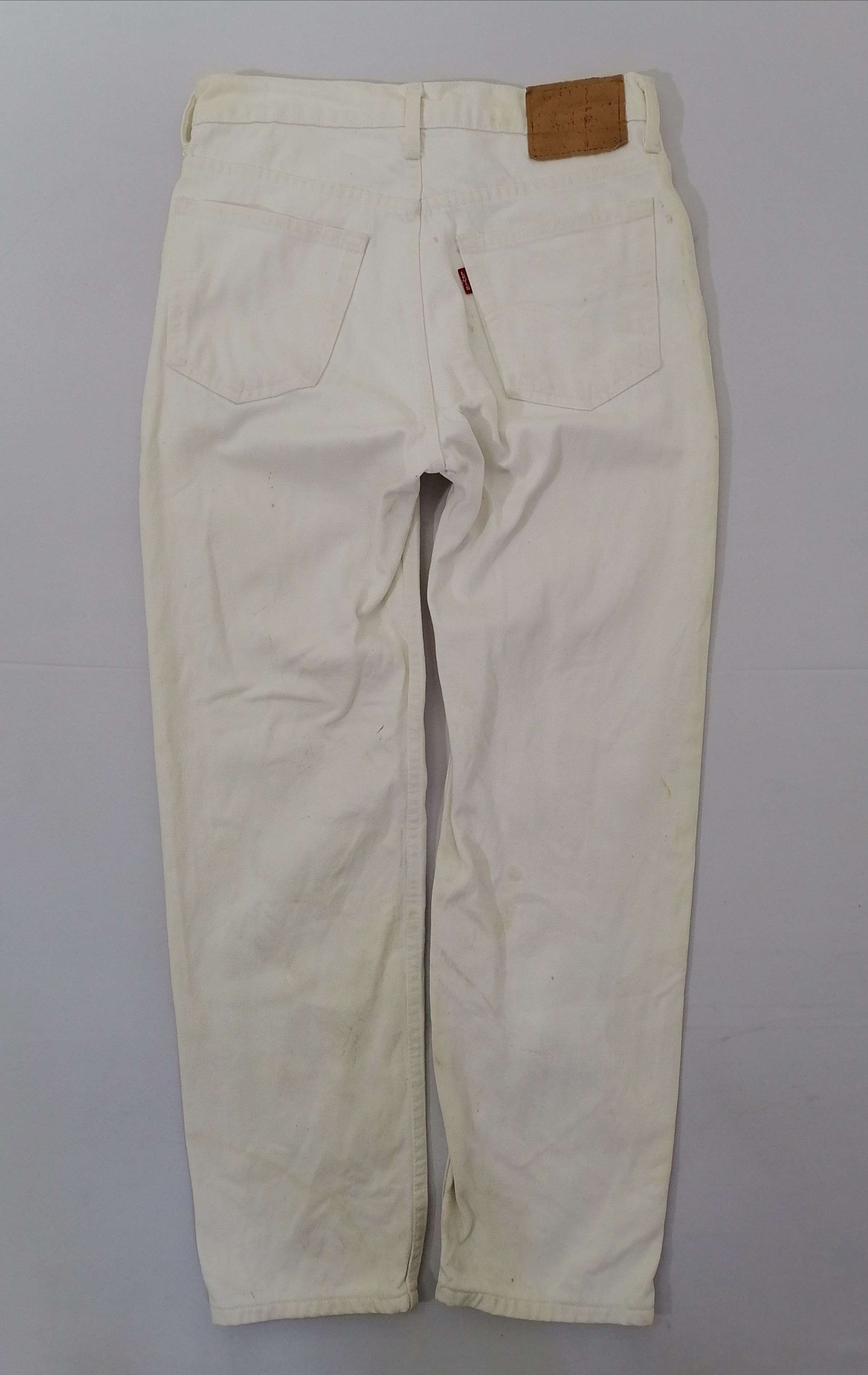 Levi's × Levi's Vintage Clothing Levi's Strauss White Jeans Size US 31 - 2 Thumbnail