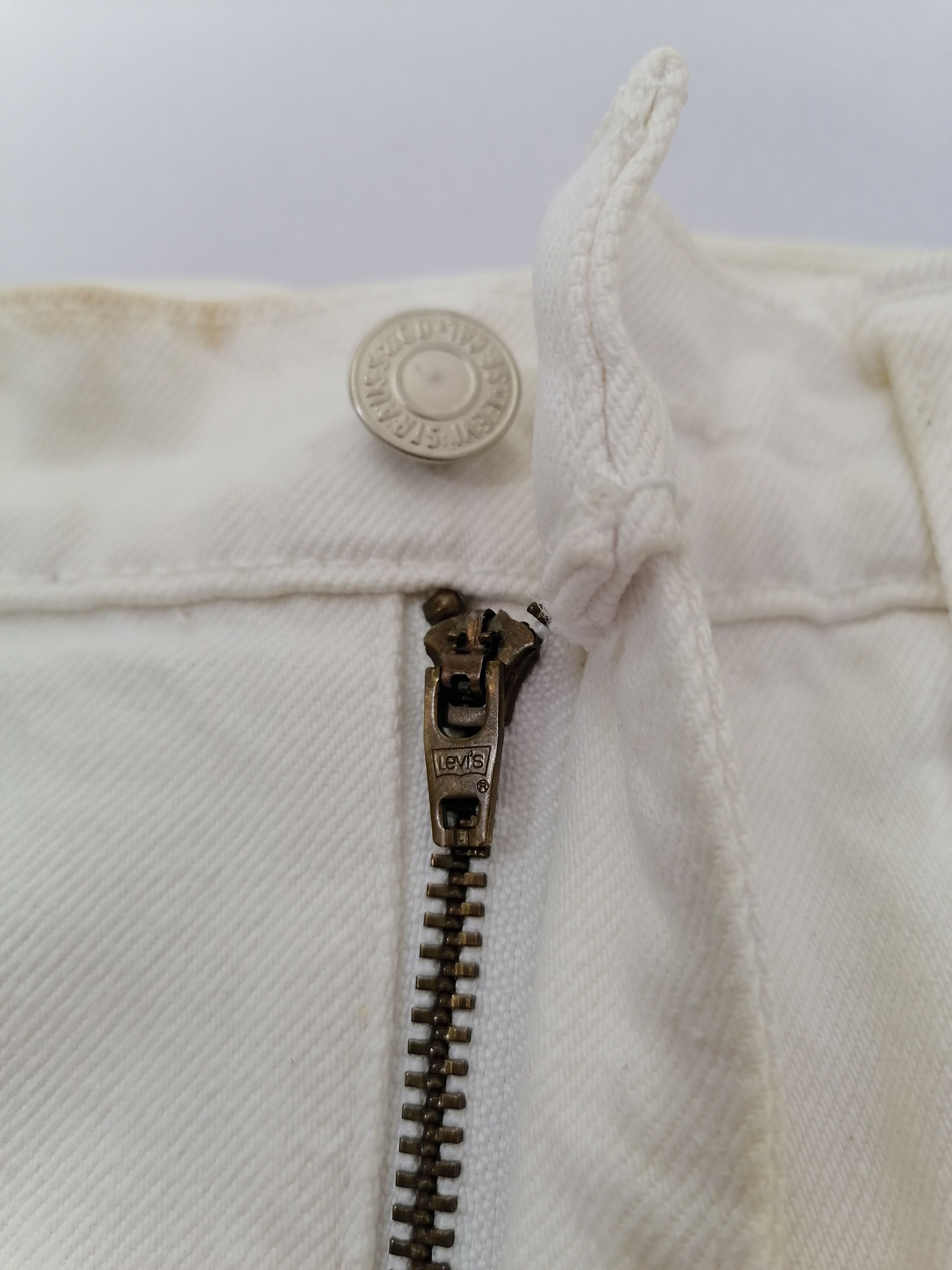 Levi's × Levi's Vintage Clothing Levi's Strauss White Jeans Size US 31 - 4 Thumbnail
