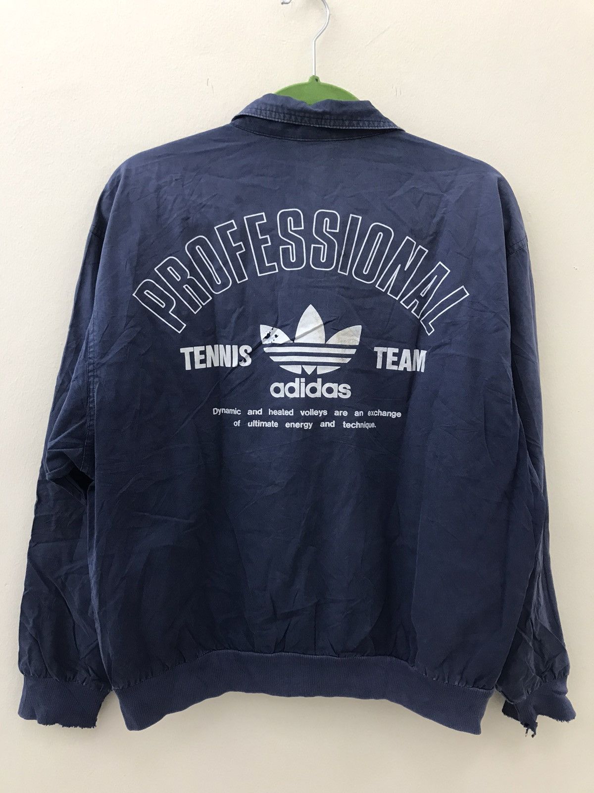 image of 90's Adidas Professional Tennis Team Jacket, Men's (Size Large)