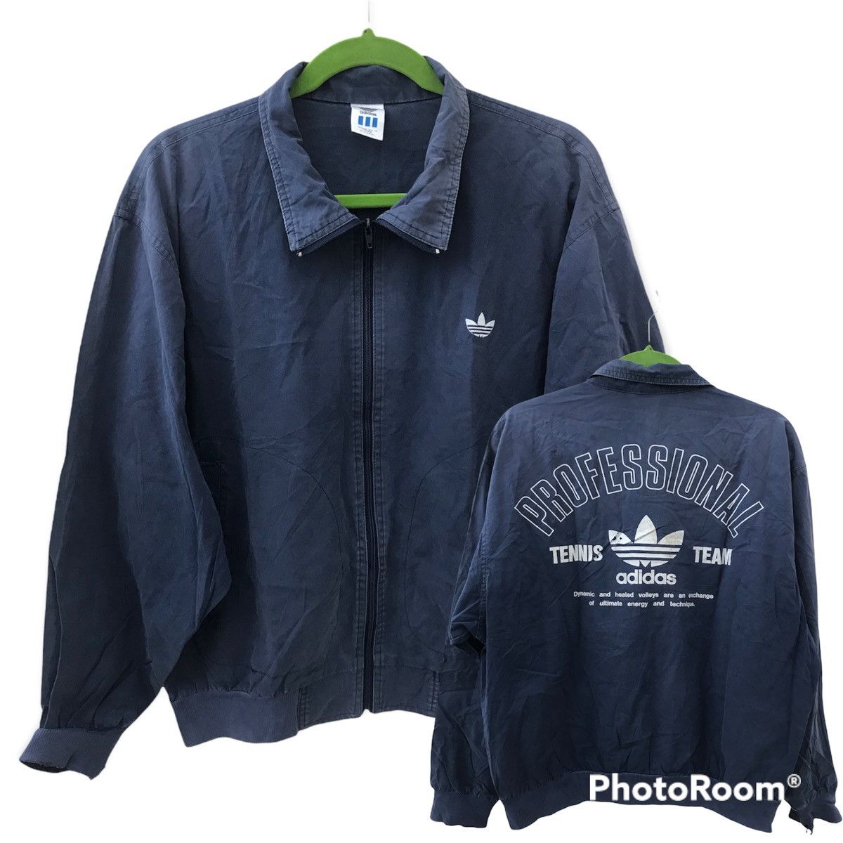 Adidas Vintage 90's 🔥 Adidas Professional Tennis Team Jacket Size US L / EU 52-54 / 3 - 2 Thumbnail