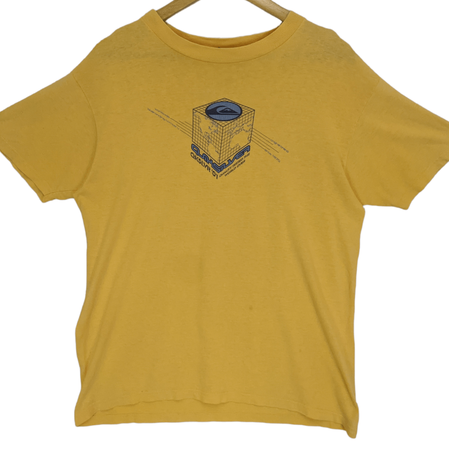 Quiksilver Vintage 2000's QUIKSILVER Surfboard T-Shirt Made In USA Size US M / EU 48-50 / 2 - 2 Thumbnail