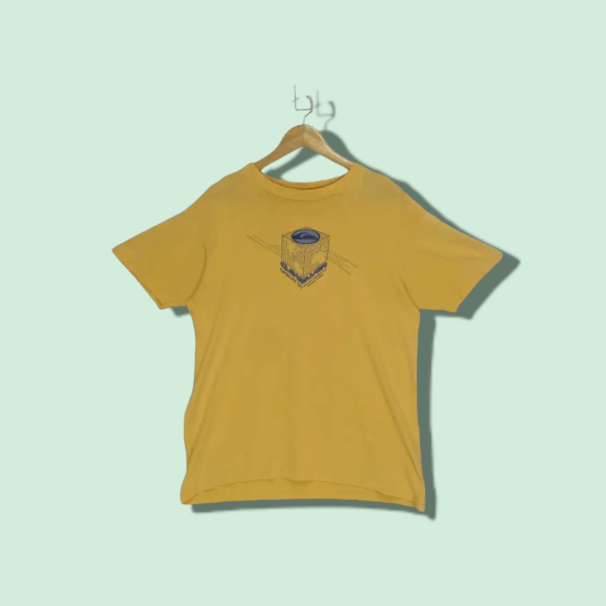 Quiksilver Vintage 2000's QUIKSILVER Surfboard T-Shirt Made In USA Size US M / EU 48-50 / 2 - 1 Thumbnail