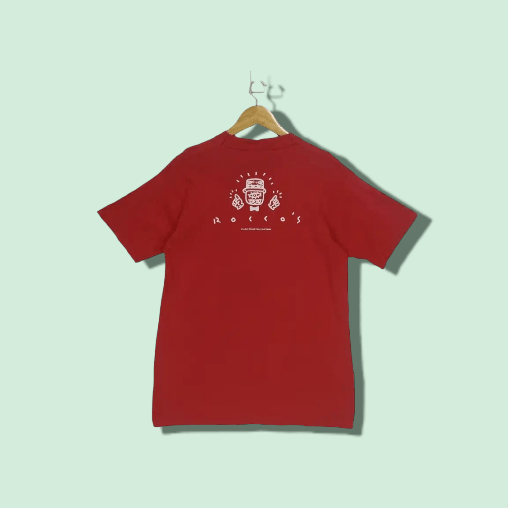 Fruit Of The Loom Vintage 90's FOTL Panic Rocco' Single Stitches Tee Size US M / EU 48-50 / 2 - 1 Thumbnail