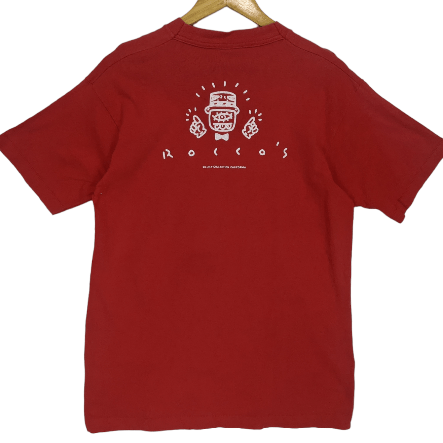 Fruit Of The Loom Vintage 90's FOTL Panic Rocco' Single Stitches Tee Size US M / EU 48-50 / 2 - 4 Thumbnail