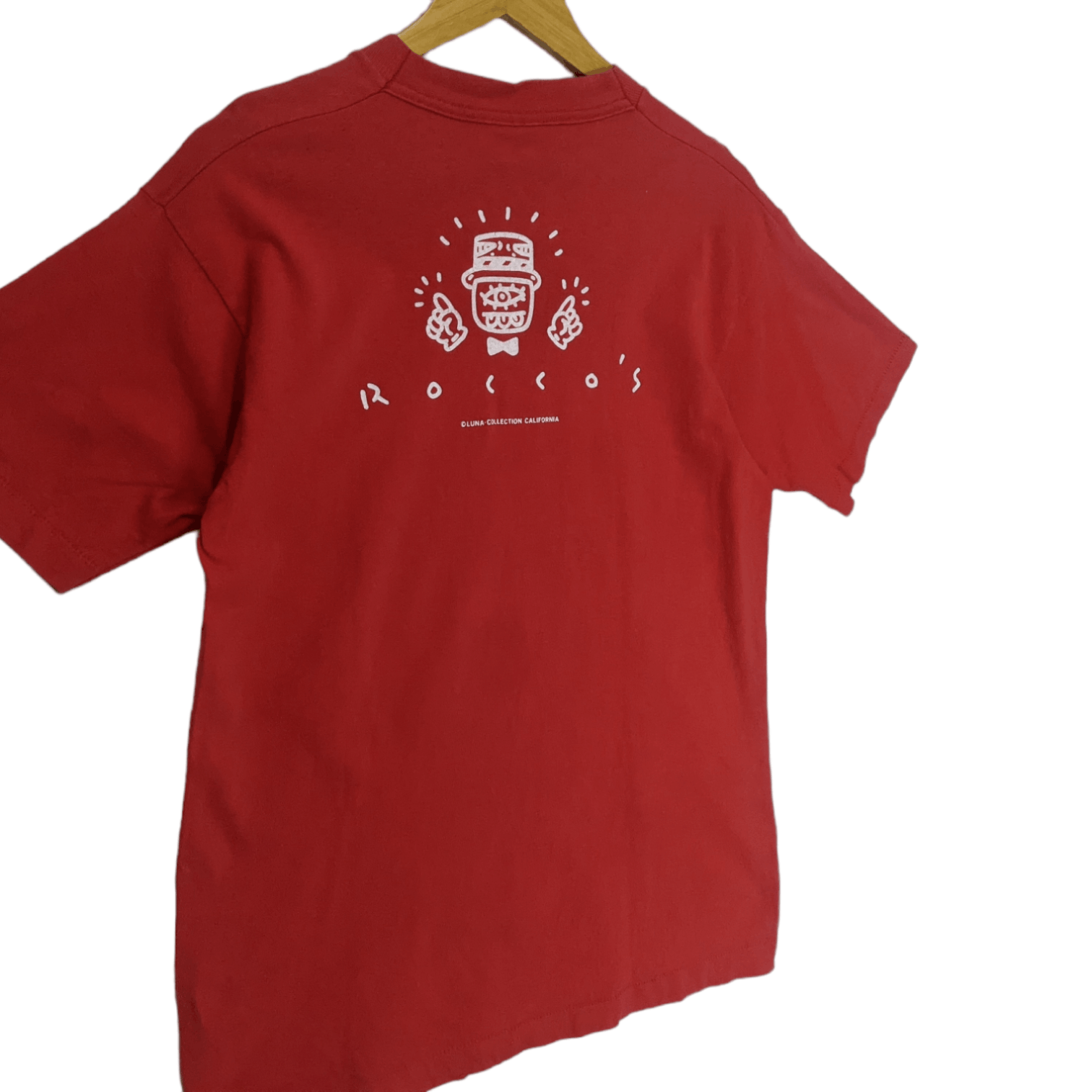 Fruit Of The Loom Vintage 90's FOTL Panic Rocco' Single Stitches Tee Size US M / EU 48-50 / 2 - 5 Thumbnail